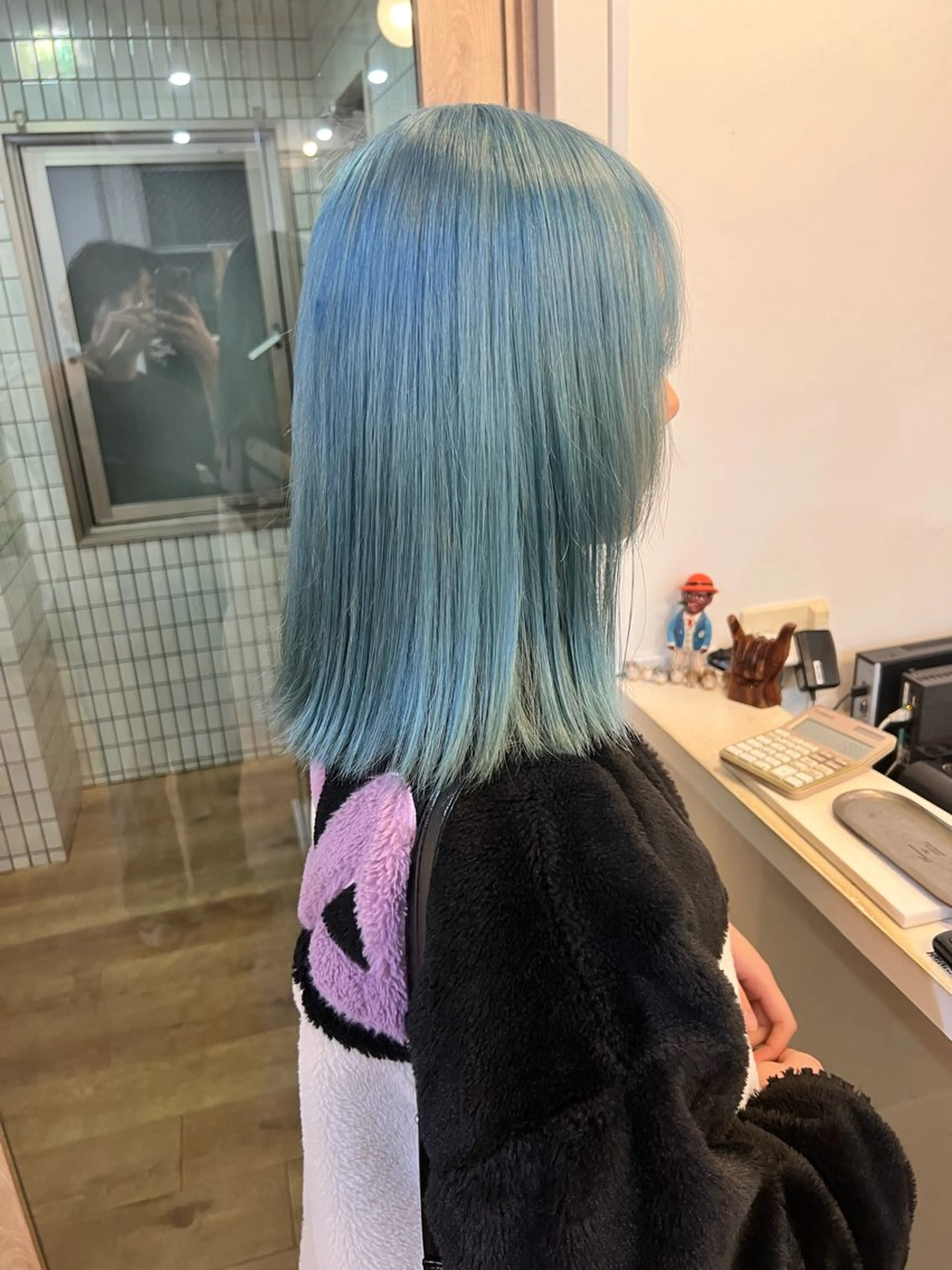 カラー 難波ブリーチカラー ⭐︎瀬尾拓充のヘアスタイル