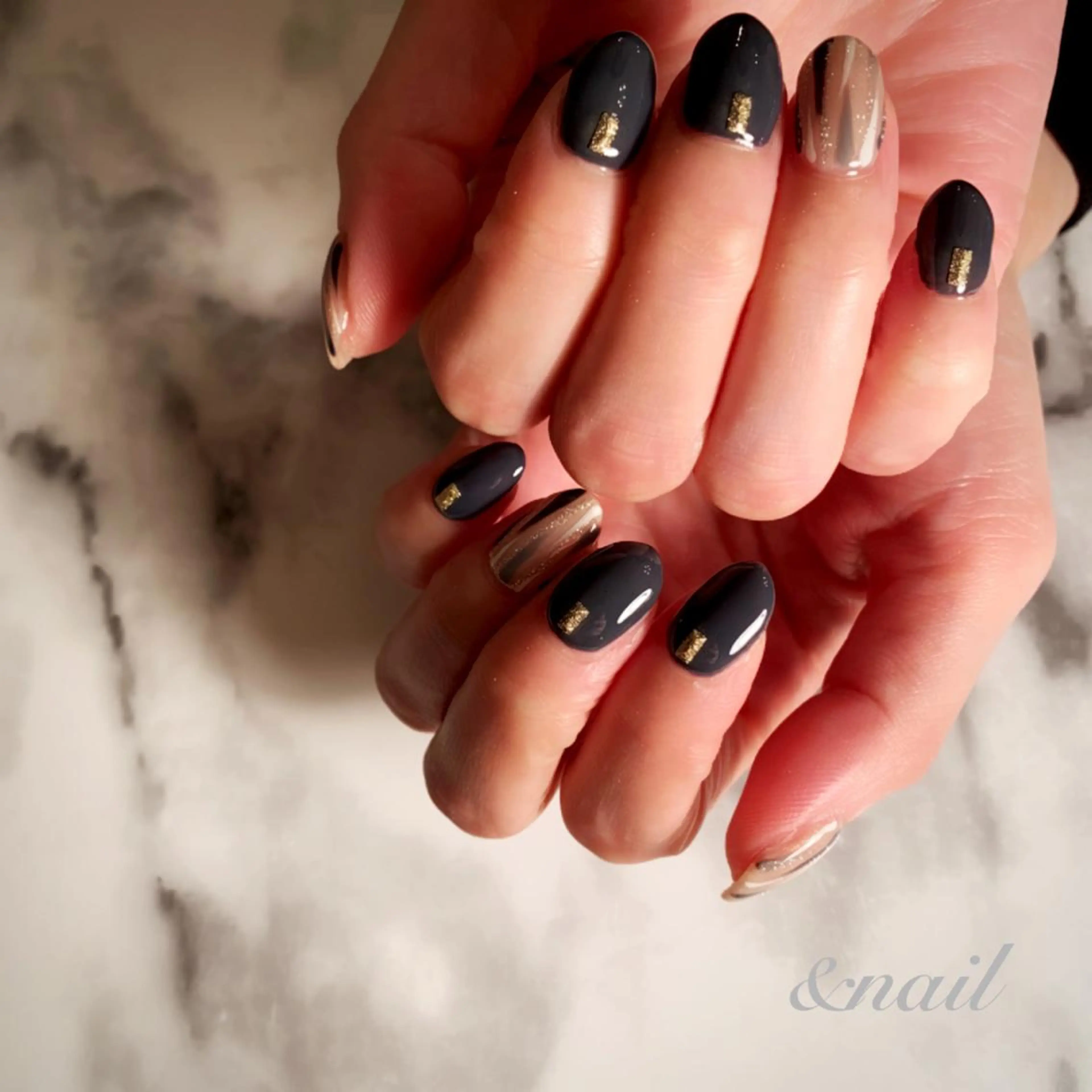 ネイル ハンドネイル & nail アンドネイルのネイルデザイン