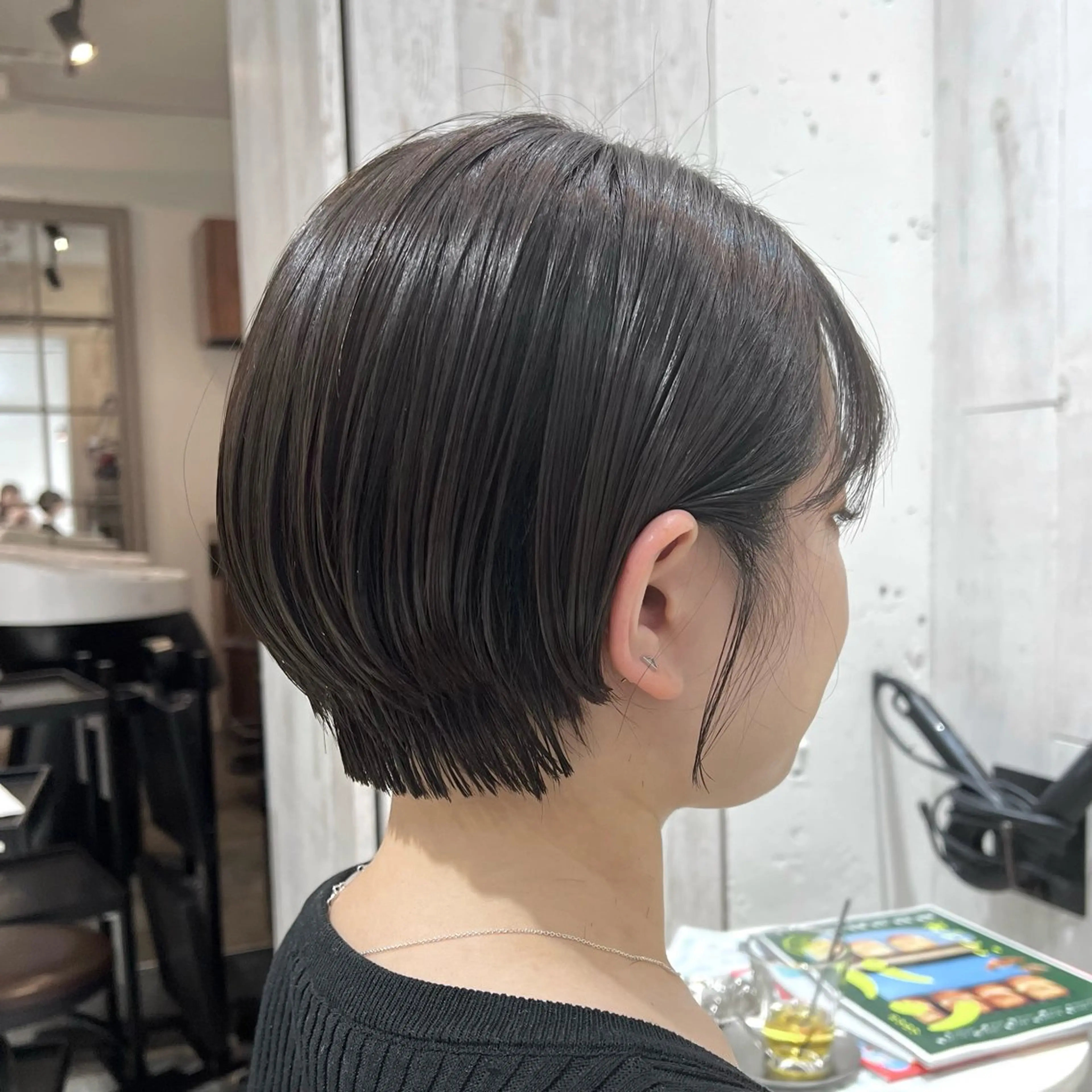 ショート カット ヘアカラー トリートメント re  view MIRUのヘアスタイル