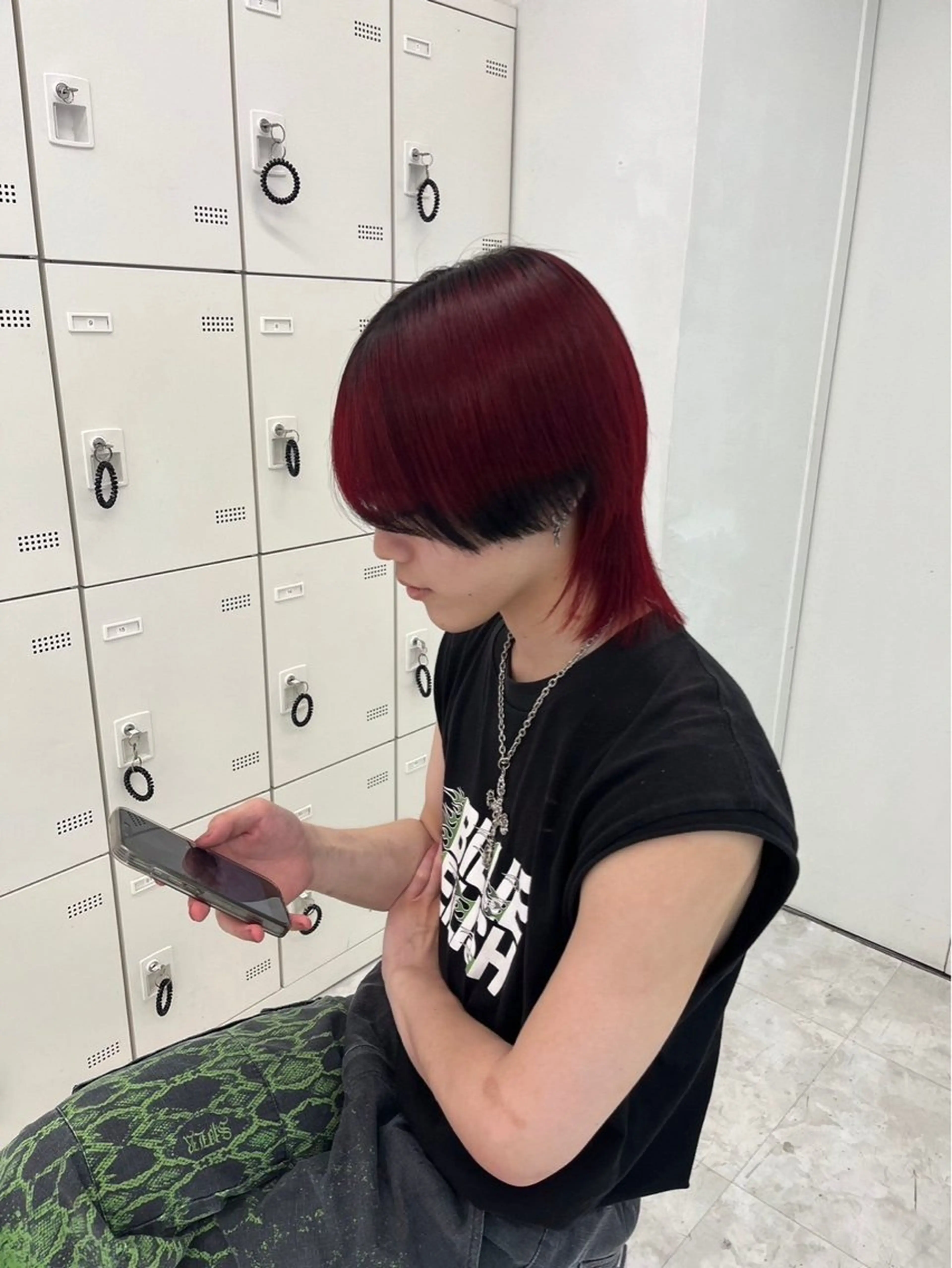 カラー メンズ ブリーチ無し透明感 🕊AZUSAのヘアスタイル