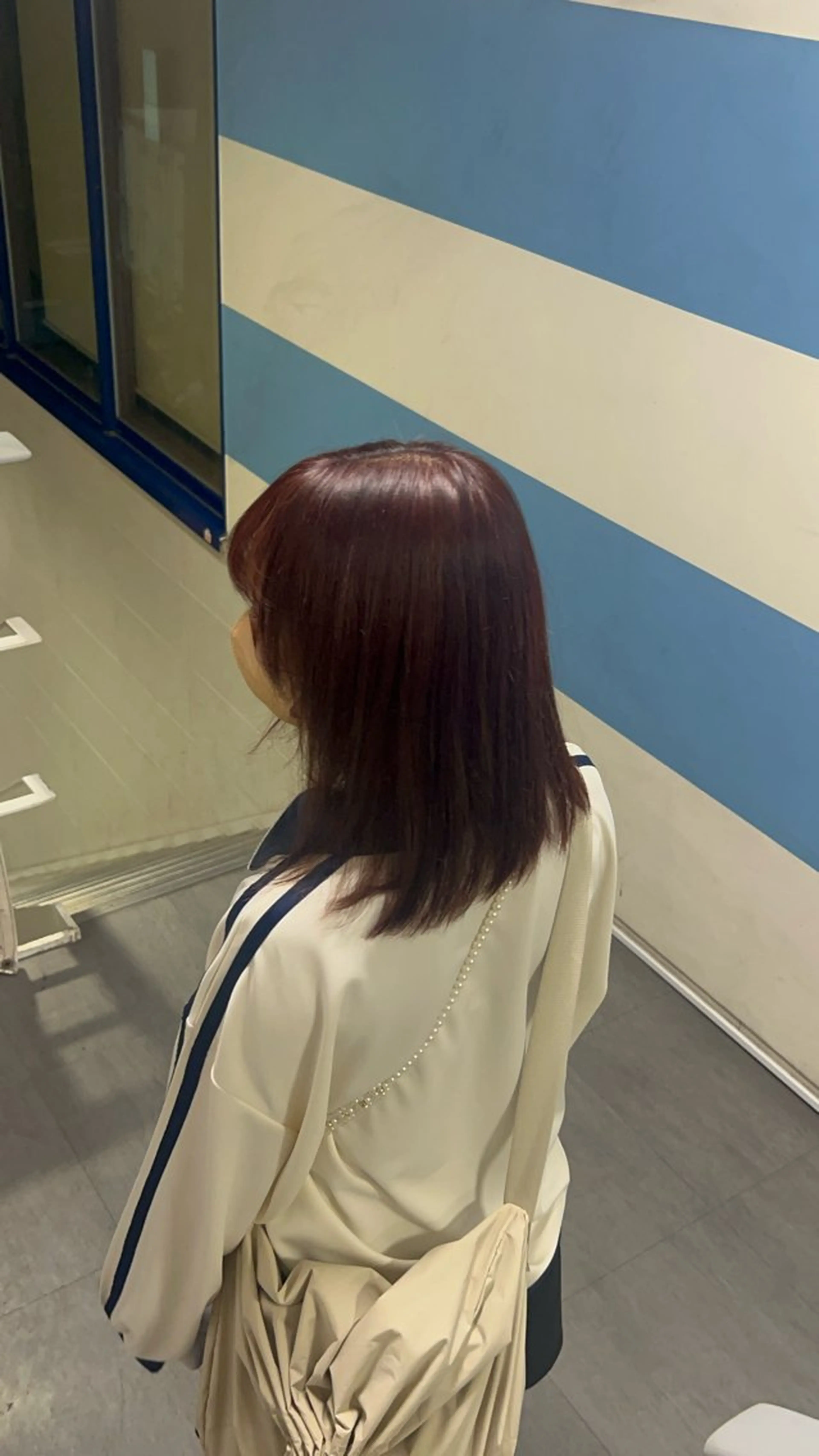 カラー ブラウンカラー オレンジ オレンジブラウン the BRIDGE マナ🎀のヘアスタイル