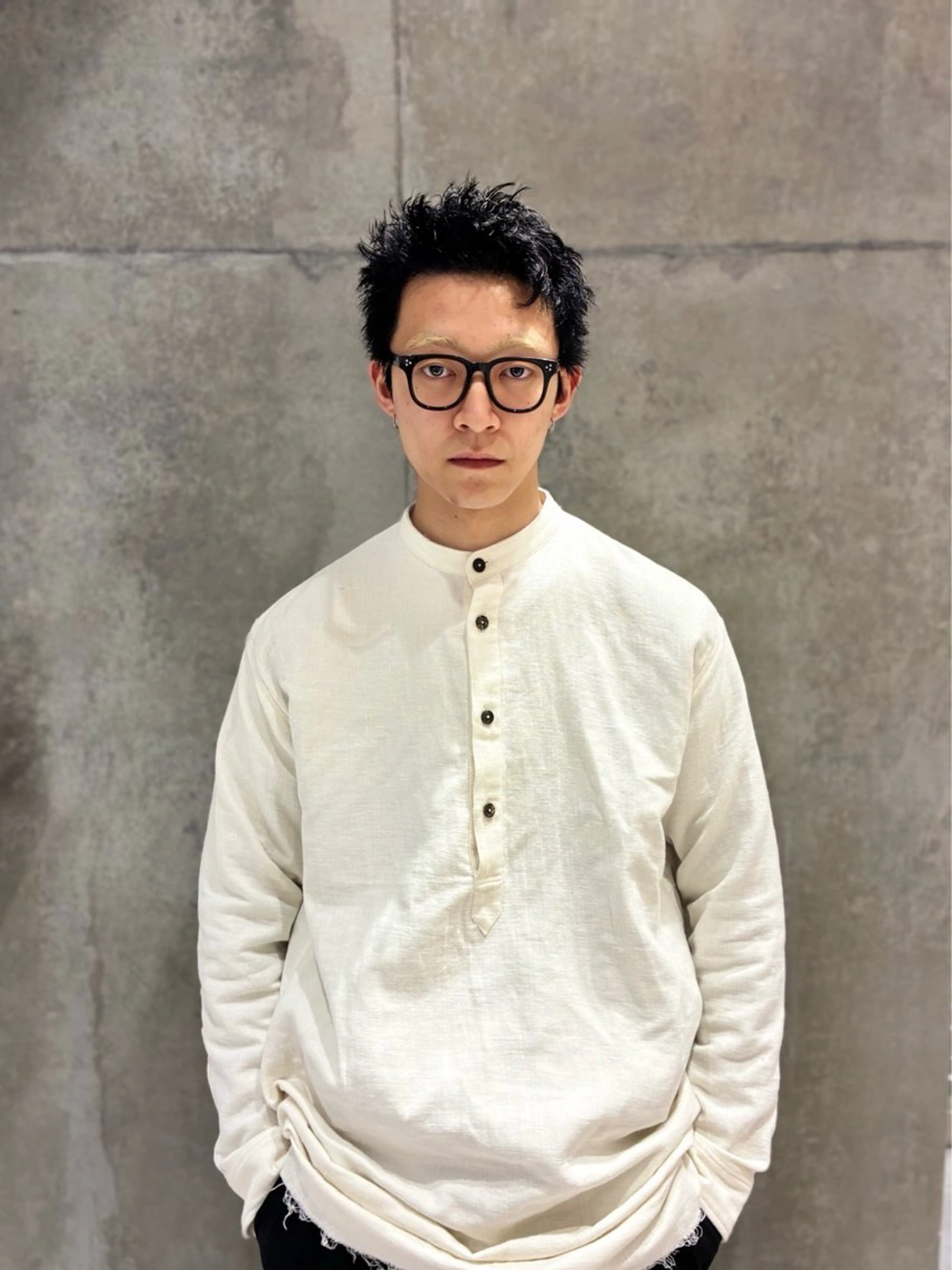 ショート メンズ カット 篠江 廉のヘアスタイル