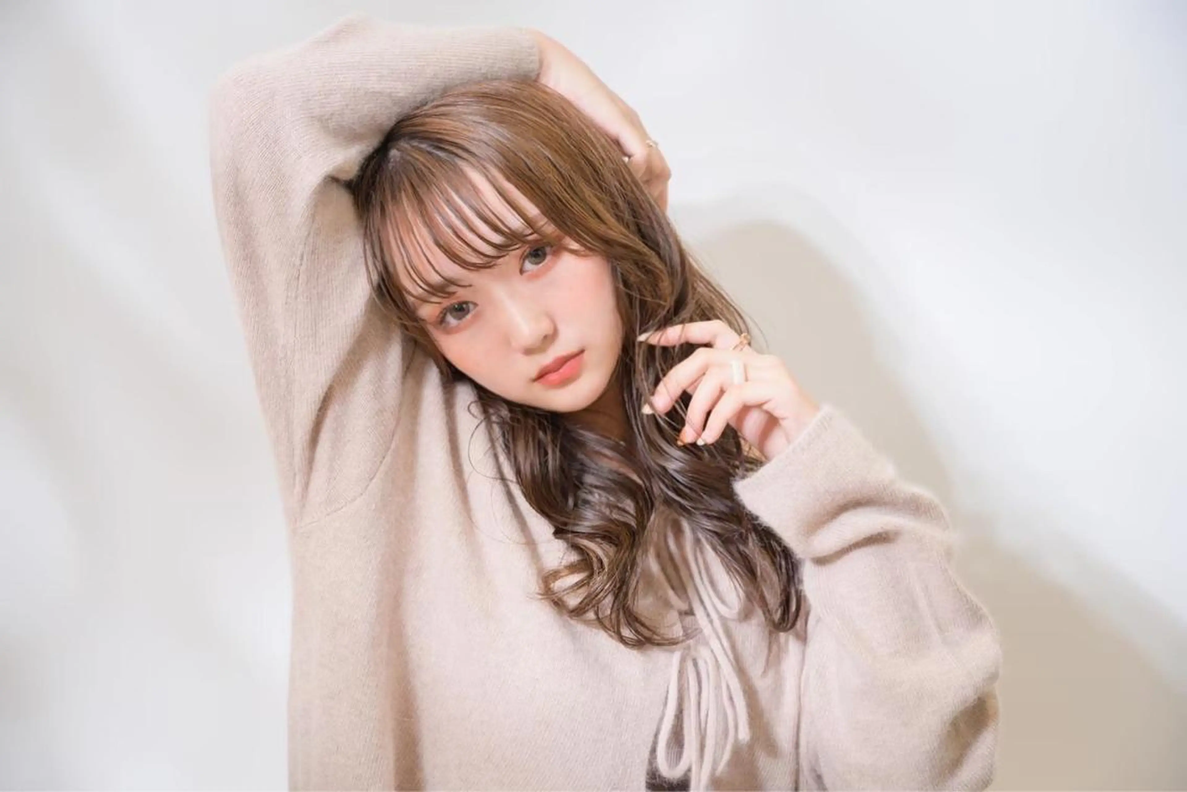 ロング 艶カラー/韓国風ヘア 🩵shioneのヘアスタイル