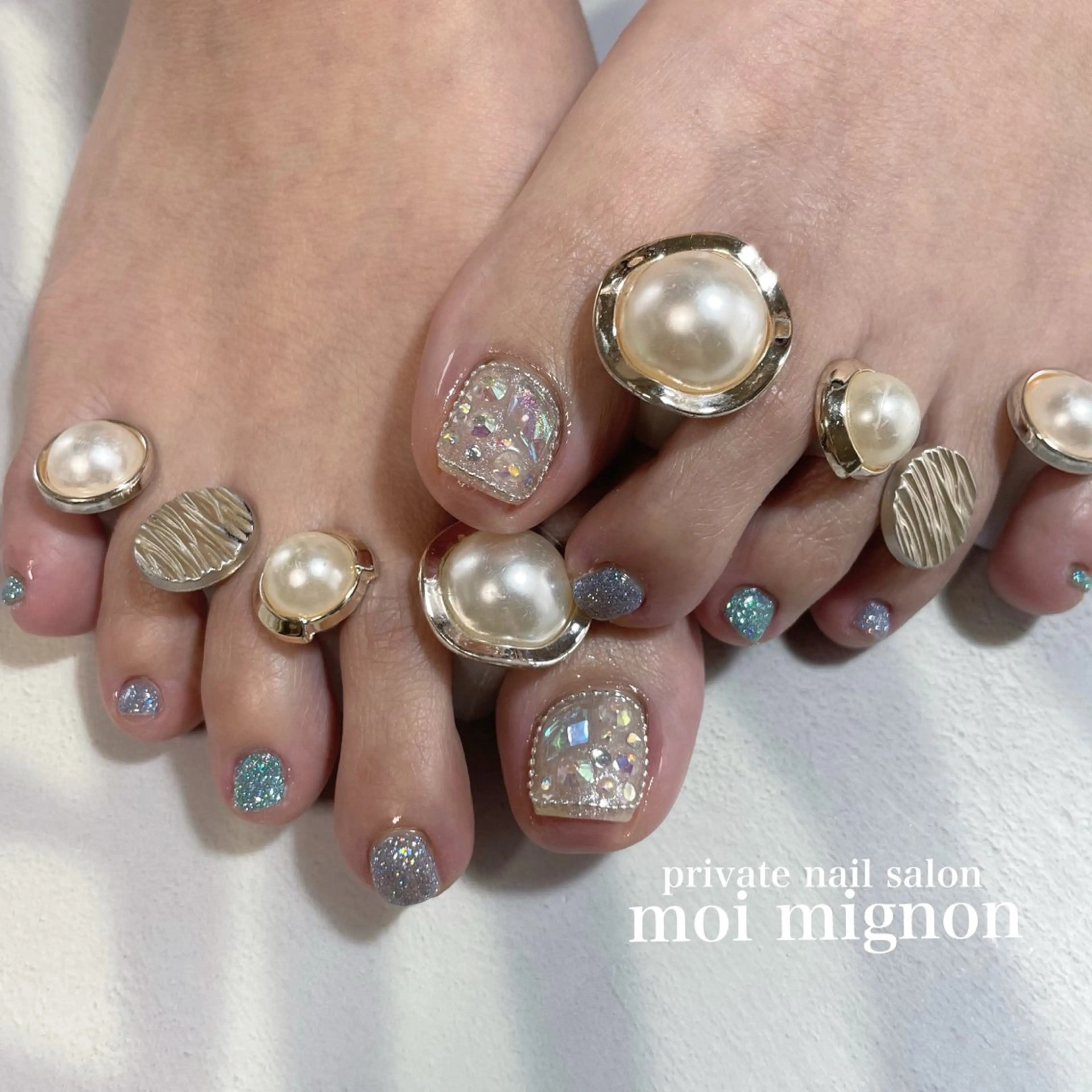 ネイル フットネイル nailist Aki♡のネイルデザイン