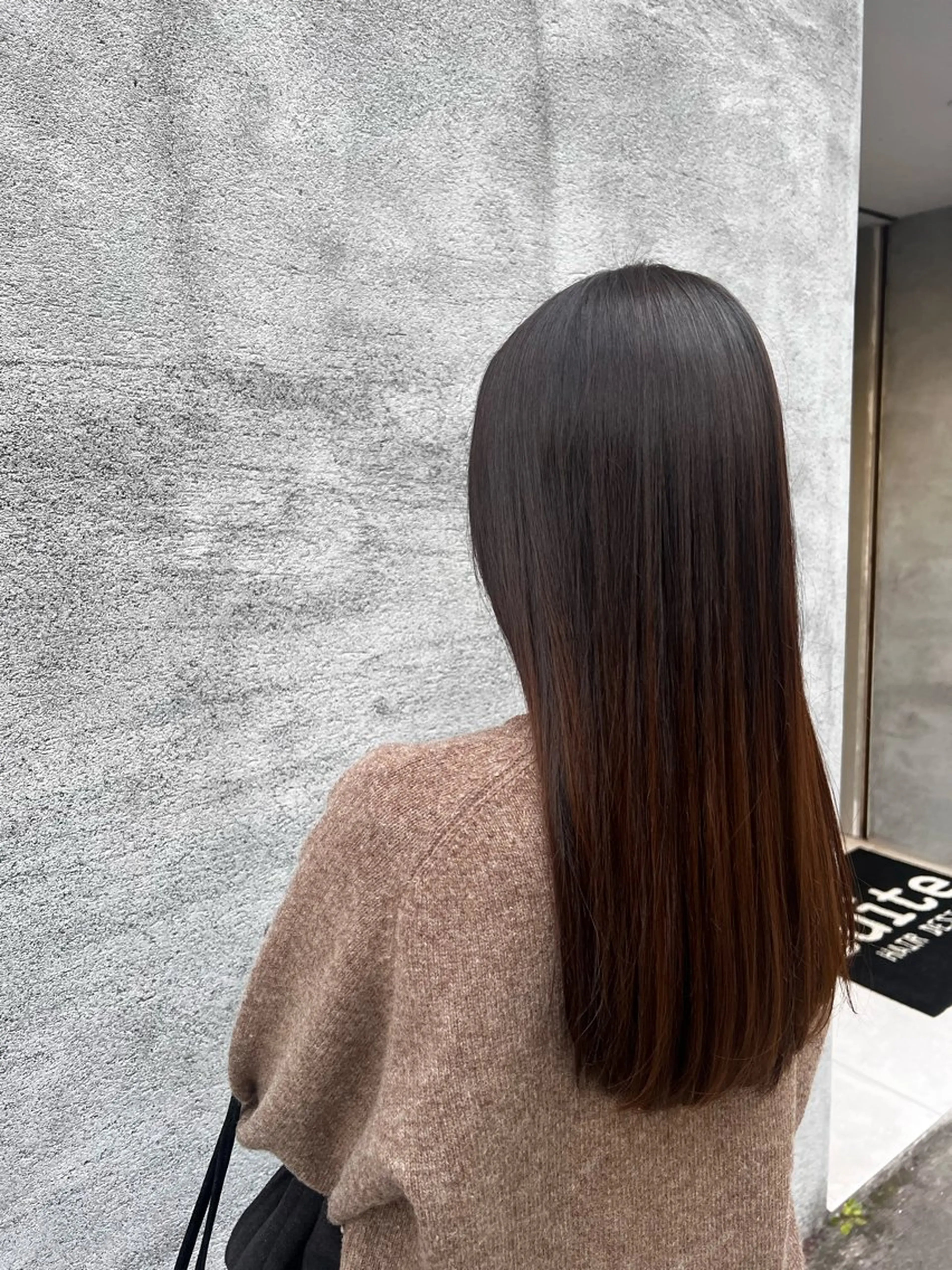 ロング パーマ カット 縮毛矯正 髪質改善／艶髪 💎Ryoka💎のヘアスタイル