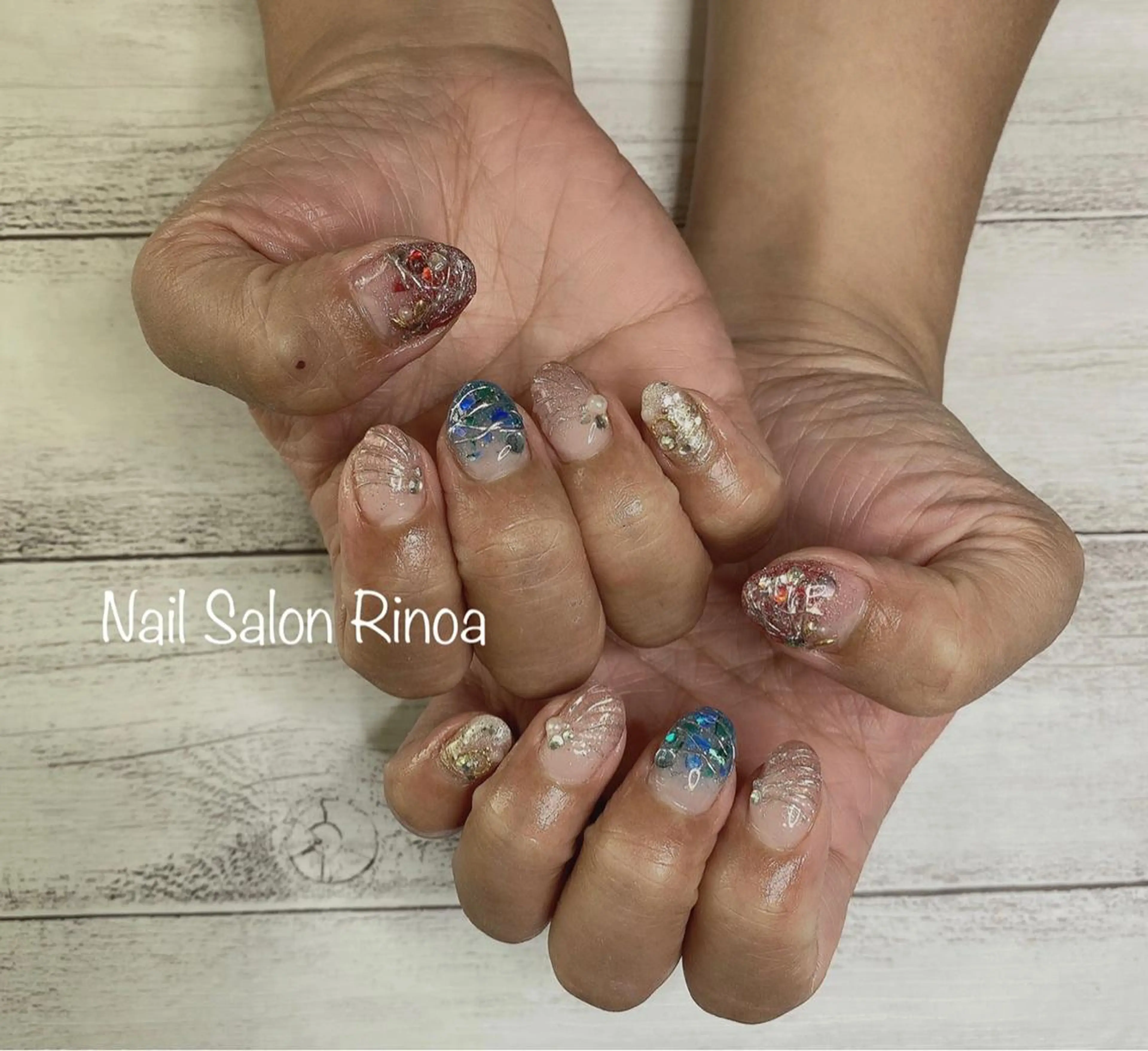 ネイル Nail Salon Rinoaのネイルデザイン