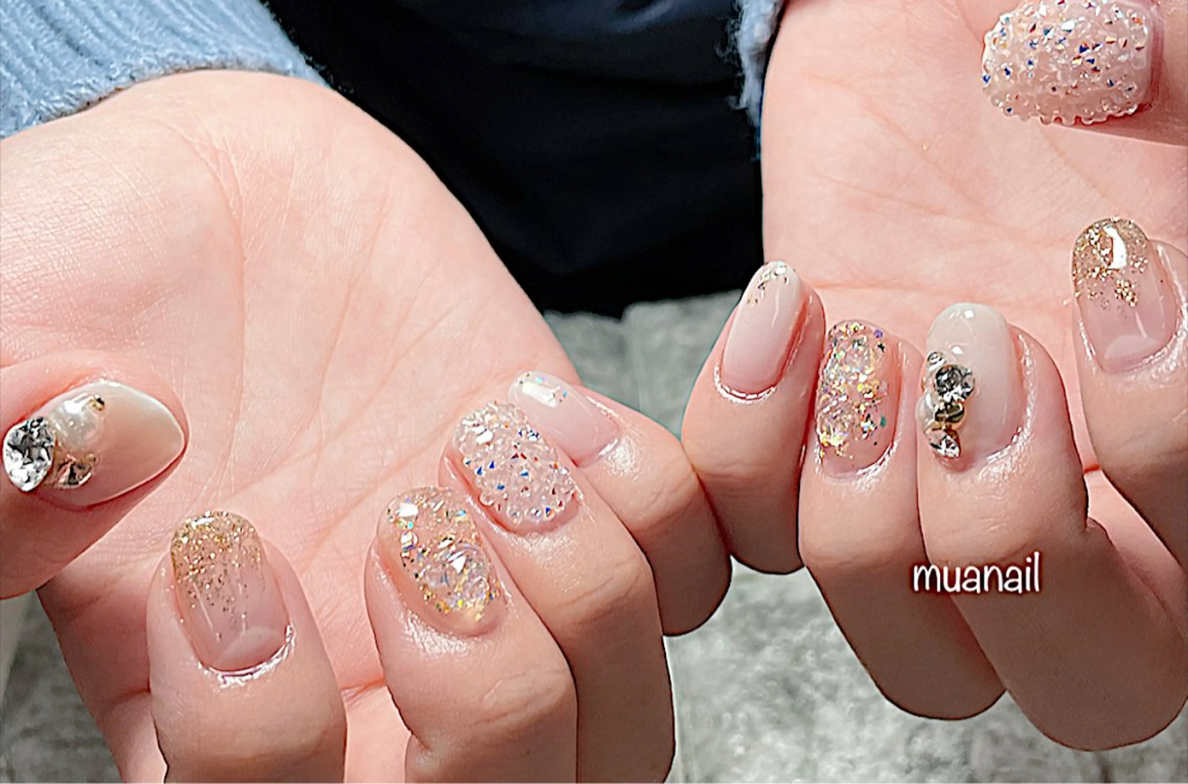 ネイル キラキラネイル その他(ネイル) mua nail mikiのネイルデザイン