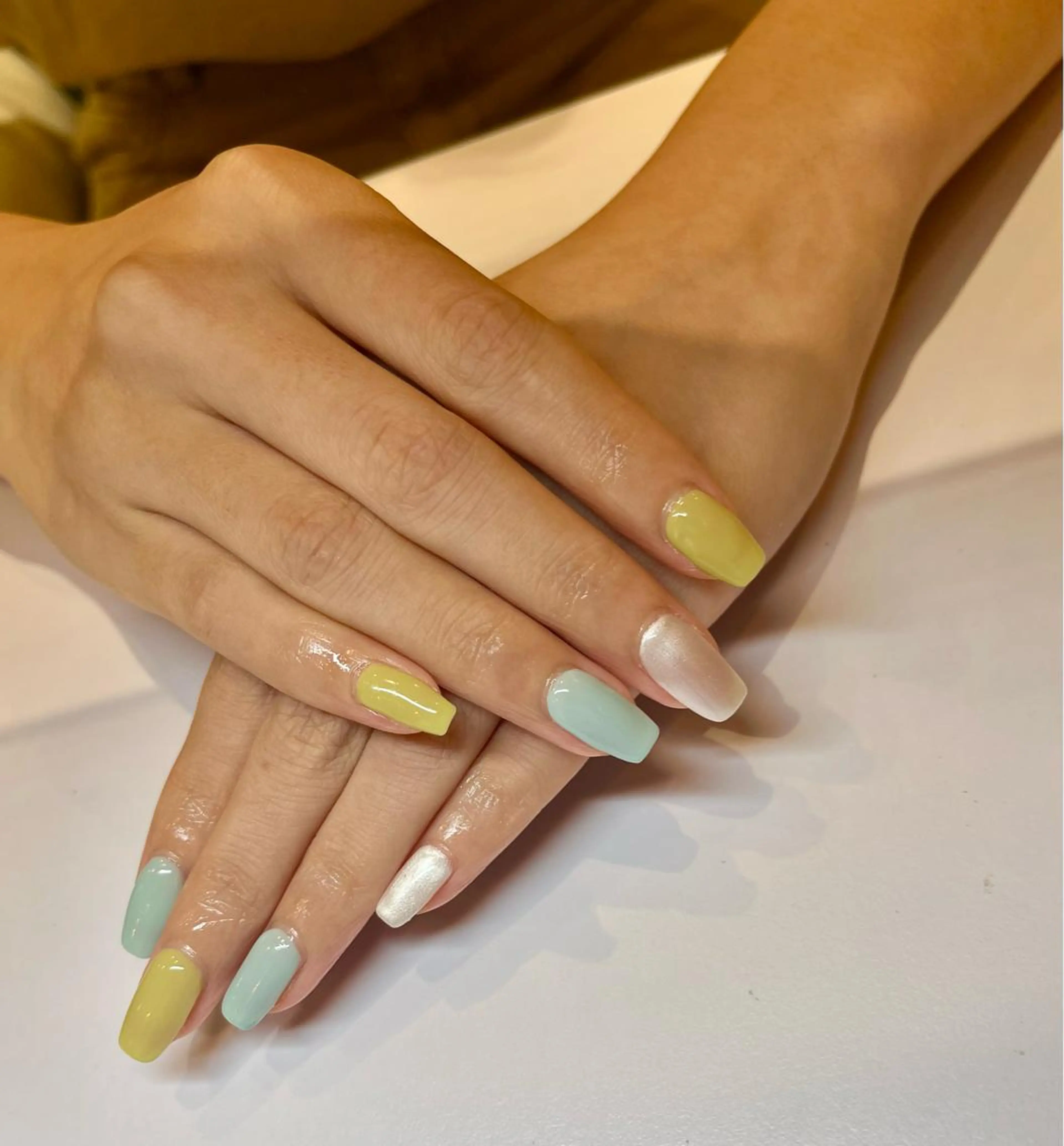 ネイル 四之宮 百花のネイルデザイン