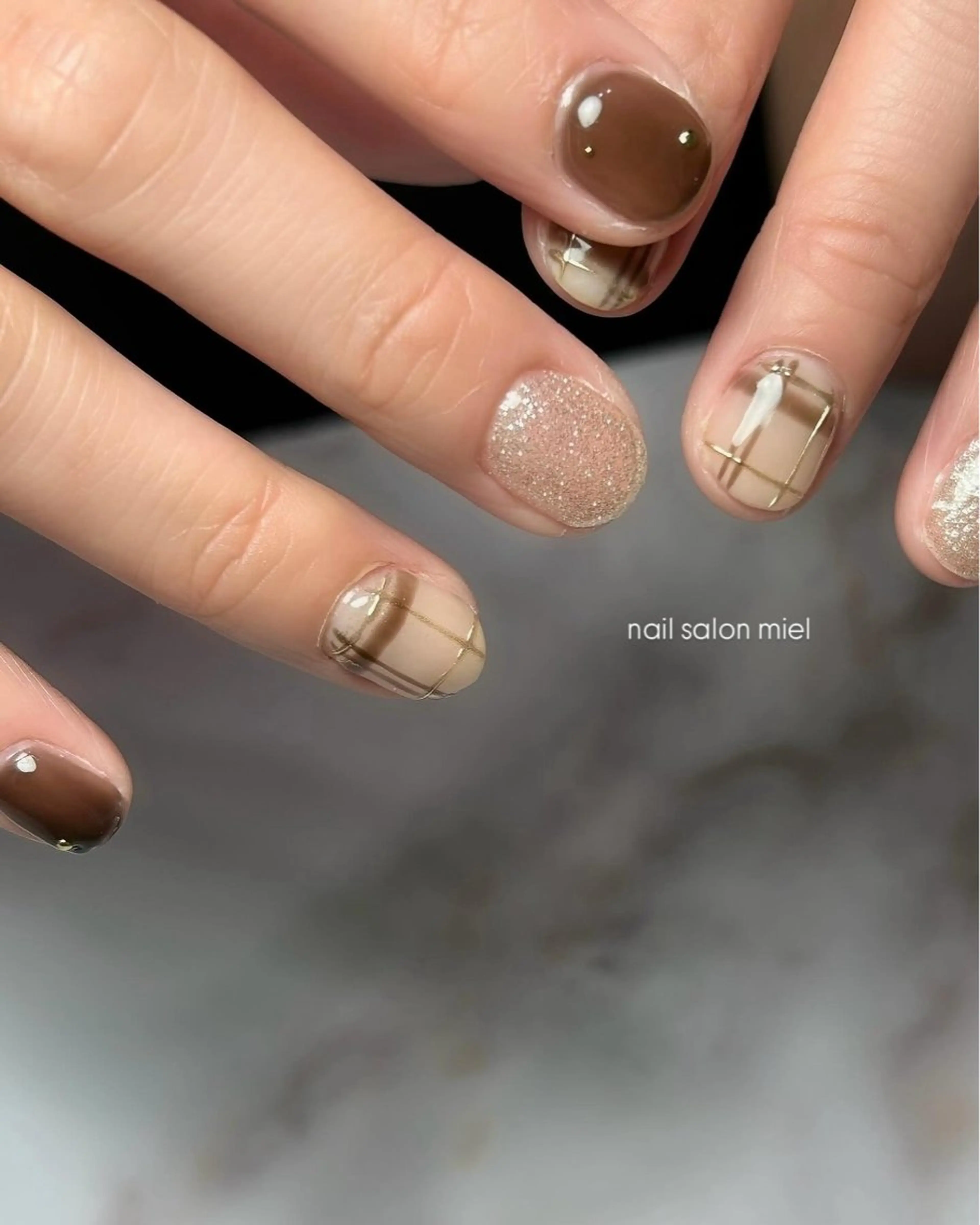 ネイル nail salon mielのネイルデザイン