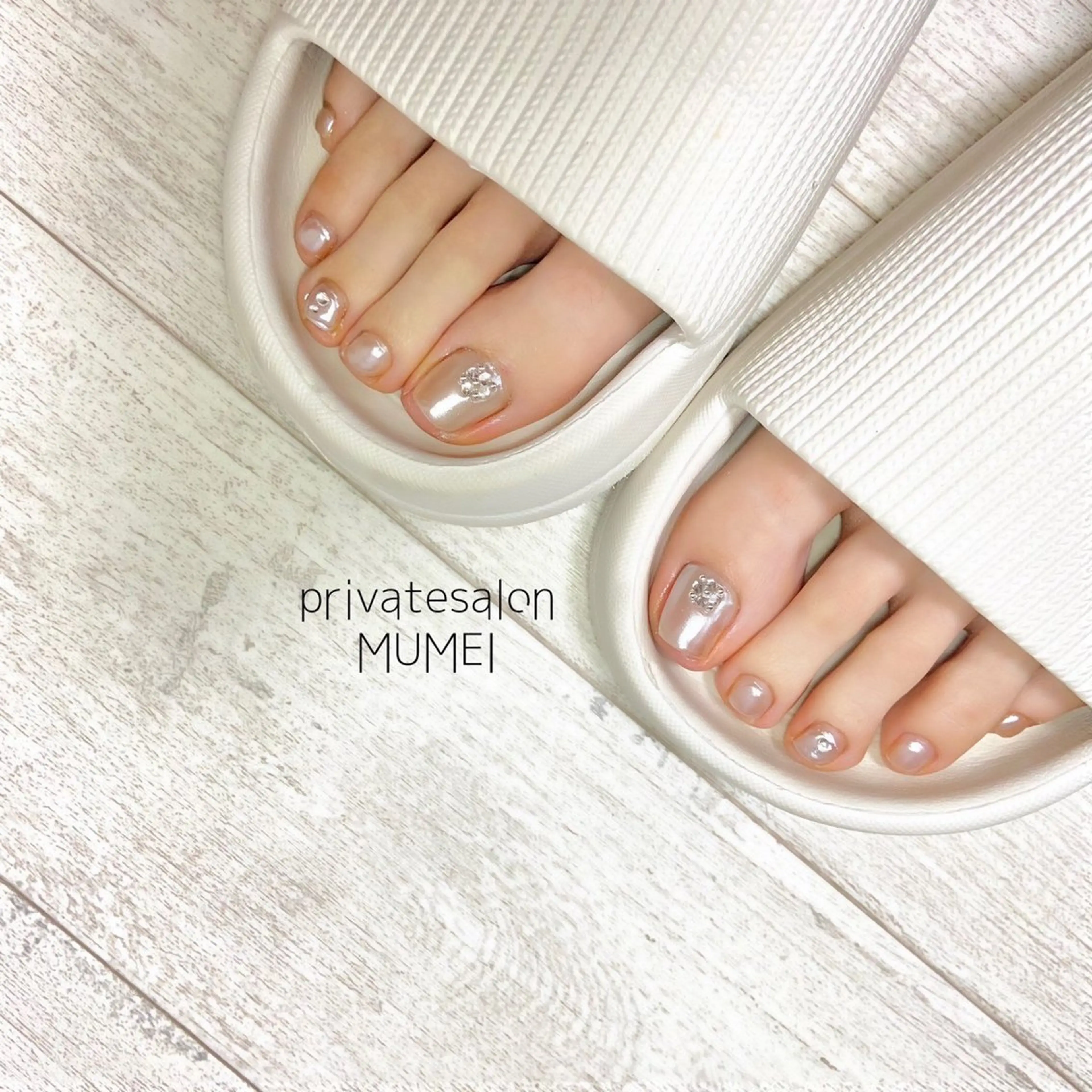 ネイル オーロラネイル クリアネイル private salon MUMEI所属・🫧 KAORIのネイルデザイン