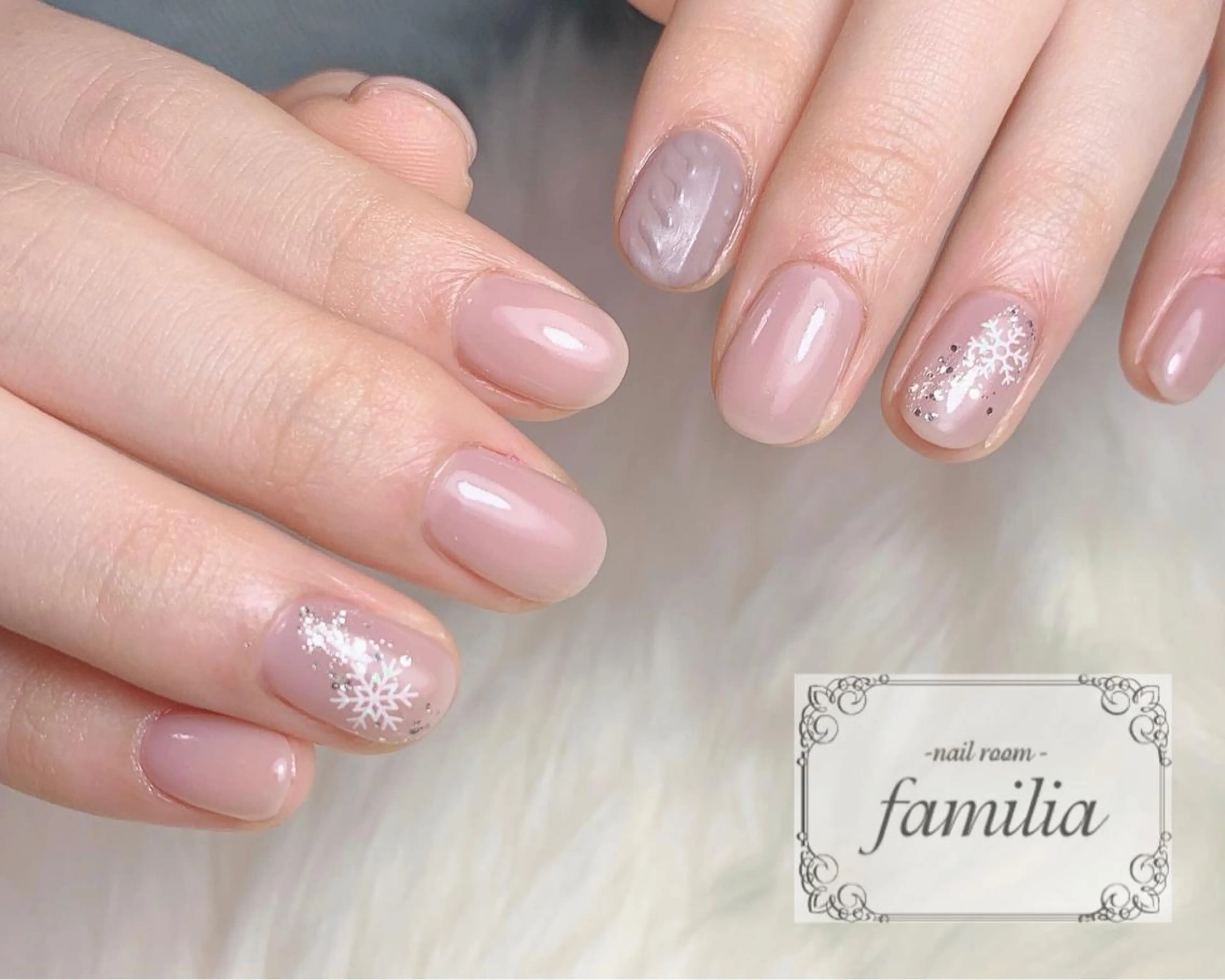 ネイル ネイルチップ ハンドネイル -nailroom- familiaのネイルデザイン