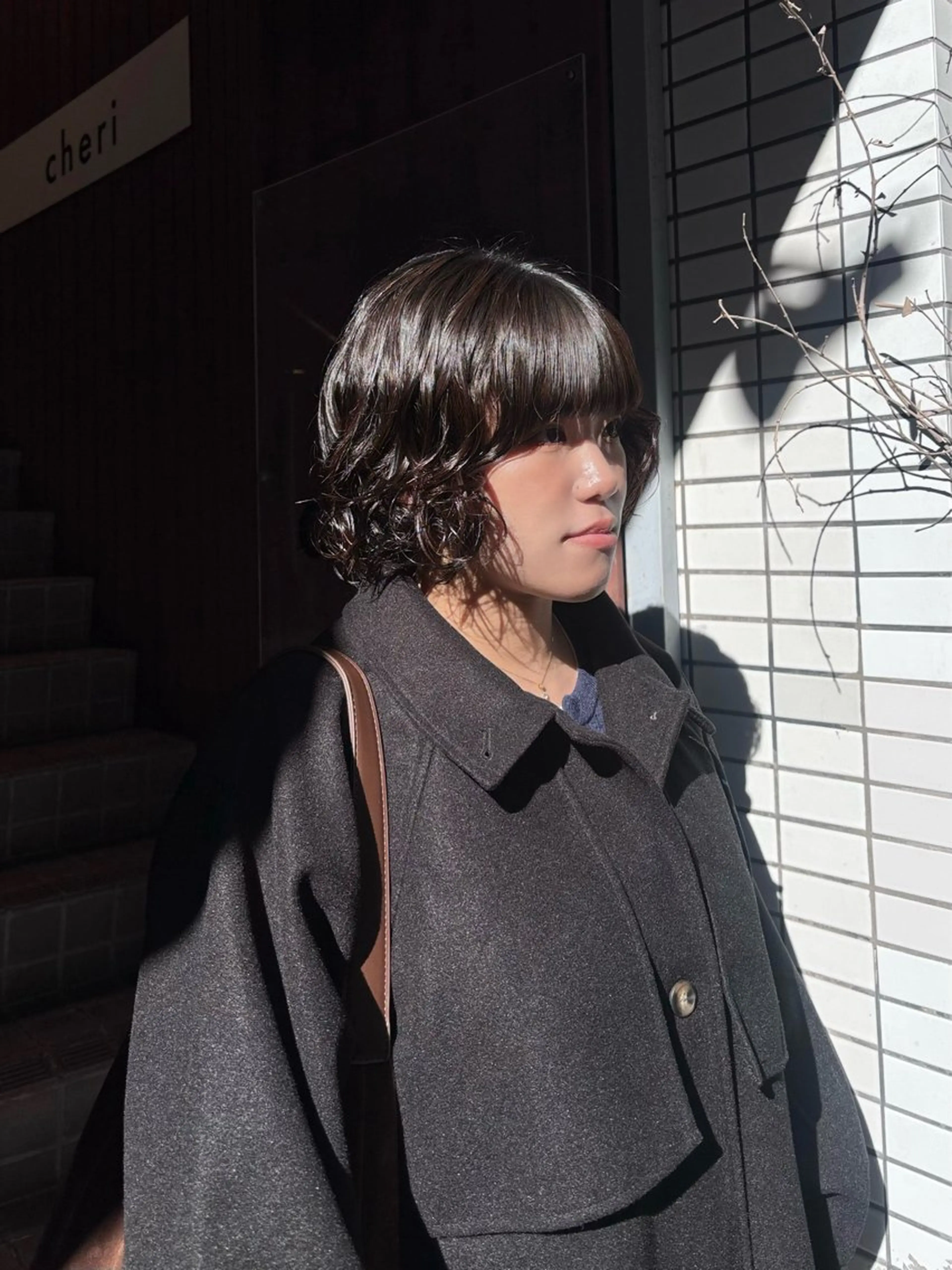 パーマ ボブ ボブ/メンズ/パーマ /Tamakiのヘアスタイル