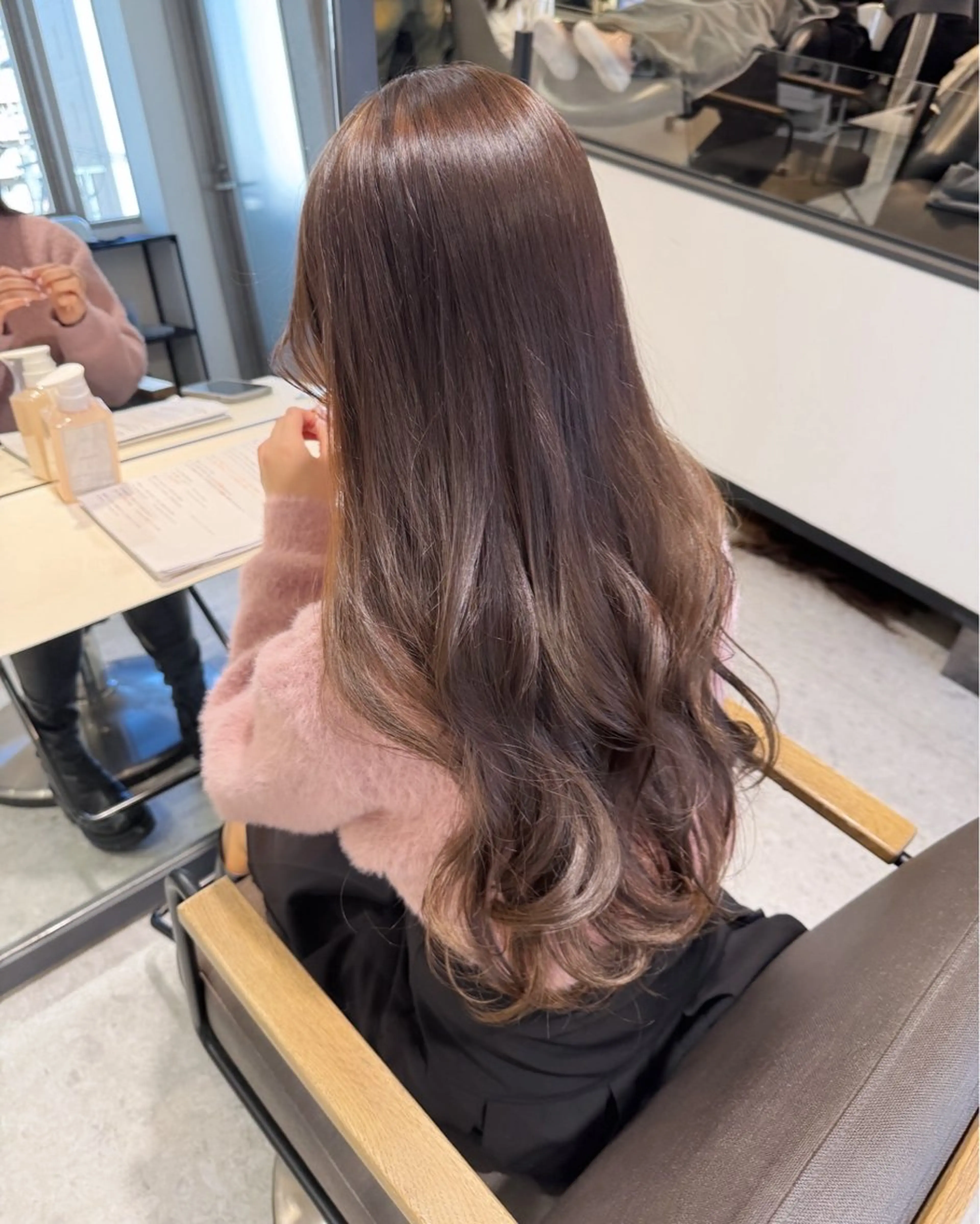 ブリーチなしダブルカラー ＋ 1step trの写真