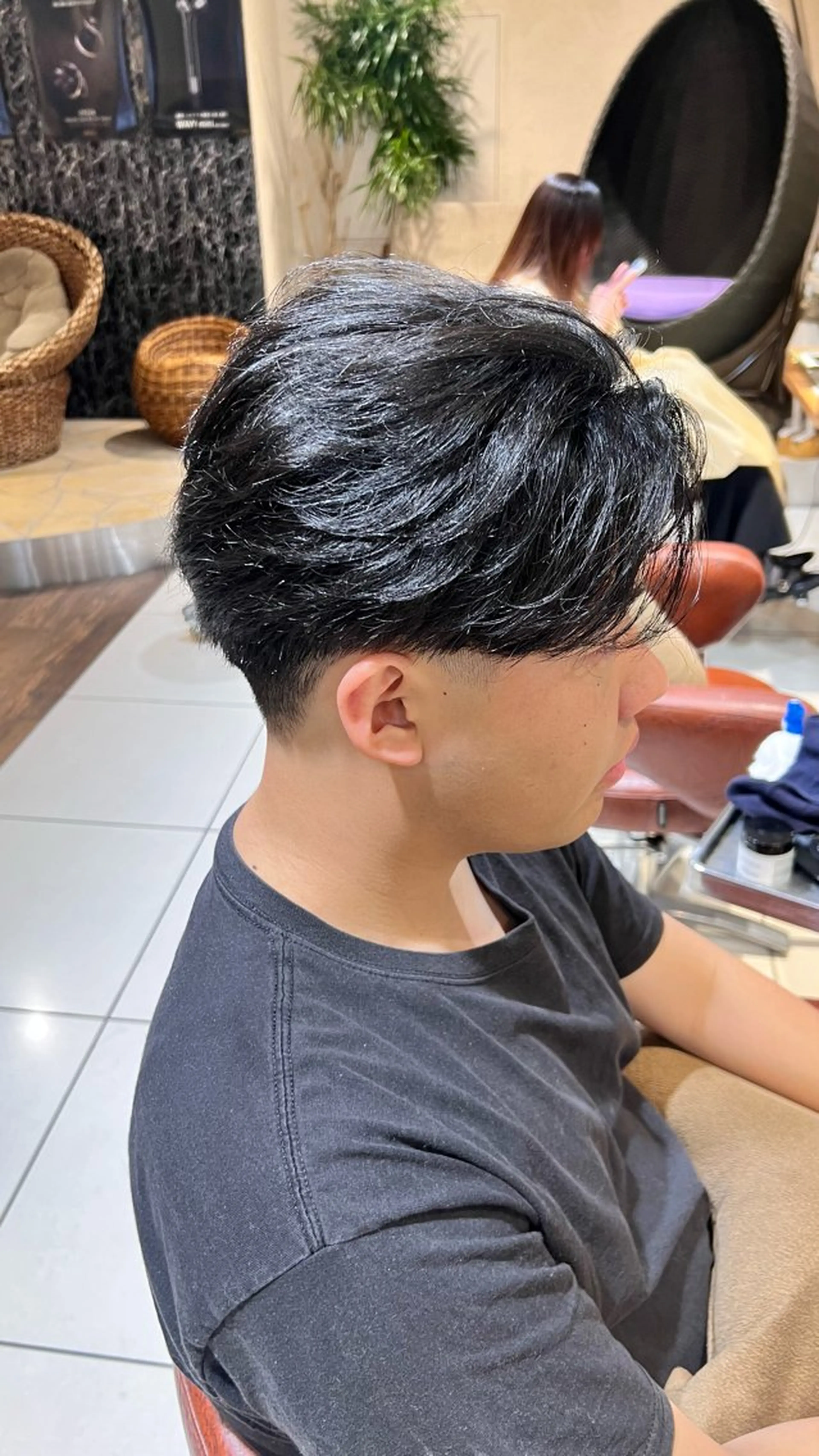 ショート メンズ カット 新宿/メンズパーマ/ メンズ特化/和田瑞生のヘアスタイル