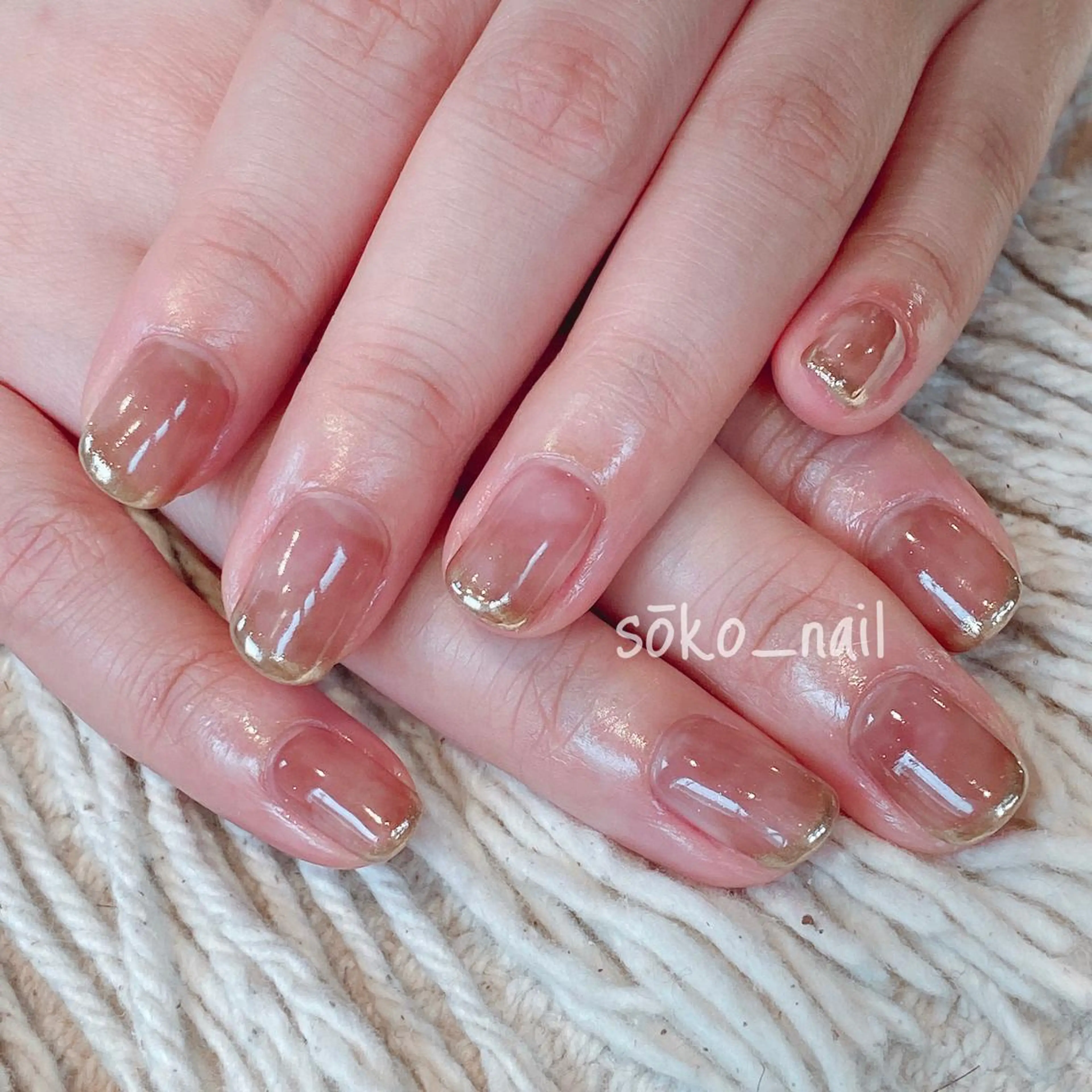 ネイル ハンドネイル sōko Hair&Nail Salon所属・megu  / sōko nailのネイルデザイン