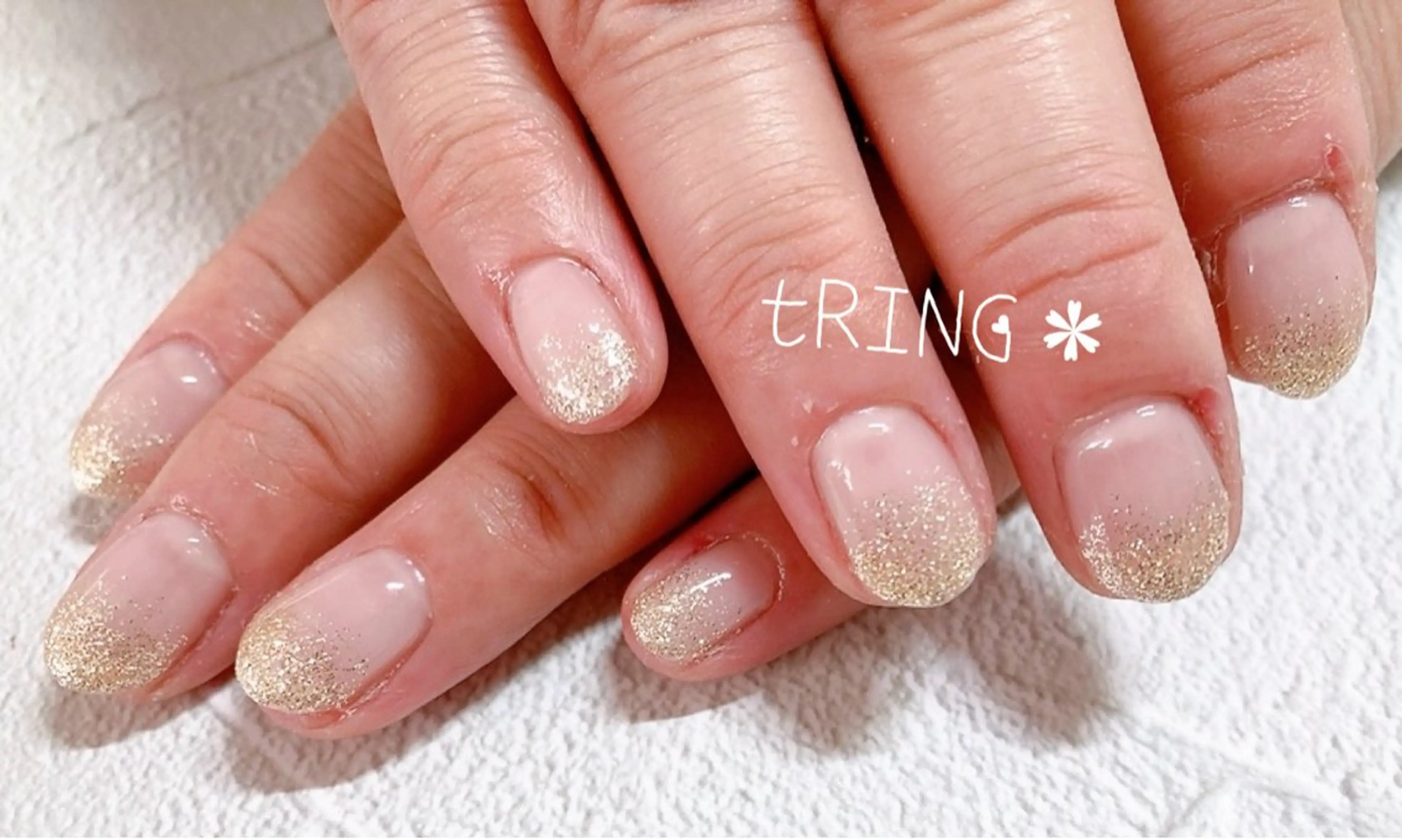 ネイル ハンドネイル tRING＊ しいの木台のネイルデザイン