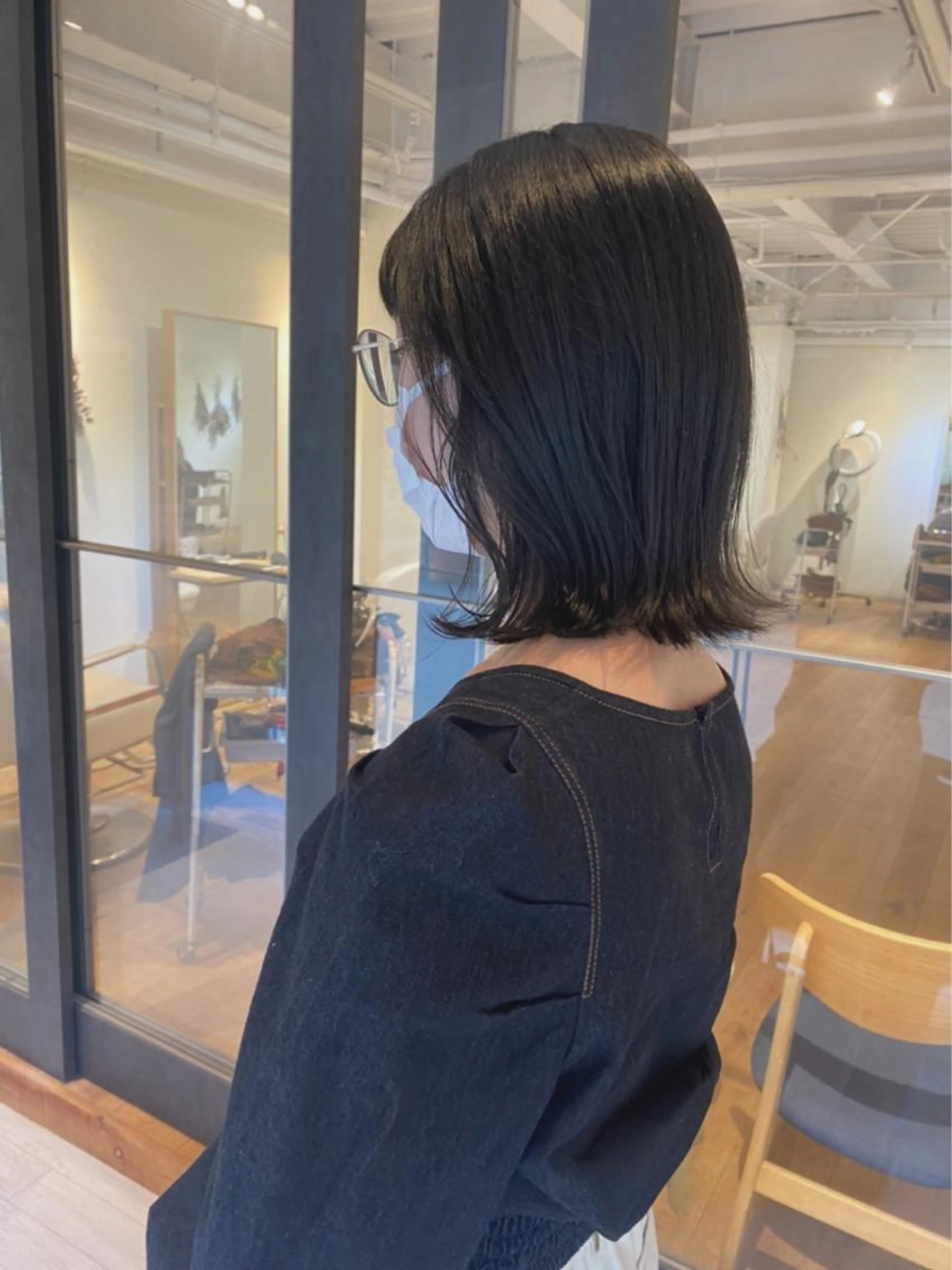 【透明感カラー＆保湿TR⭐︎】似合わせカット+透明感カラー+oggiottoマスクトリートメントの写真