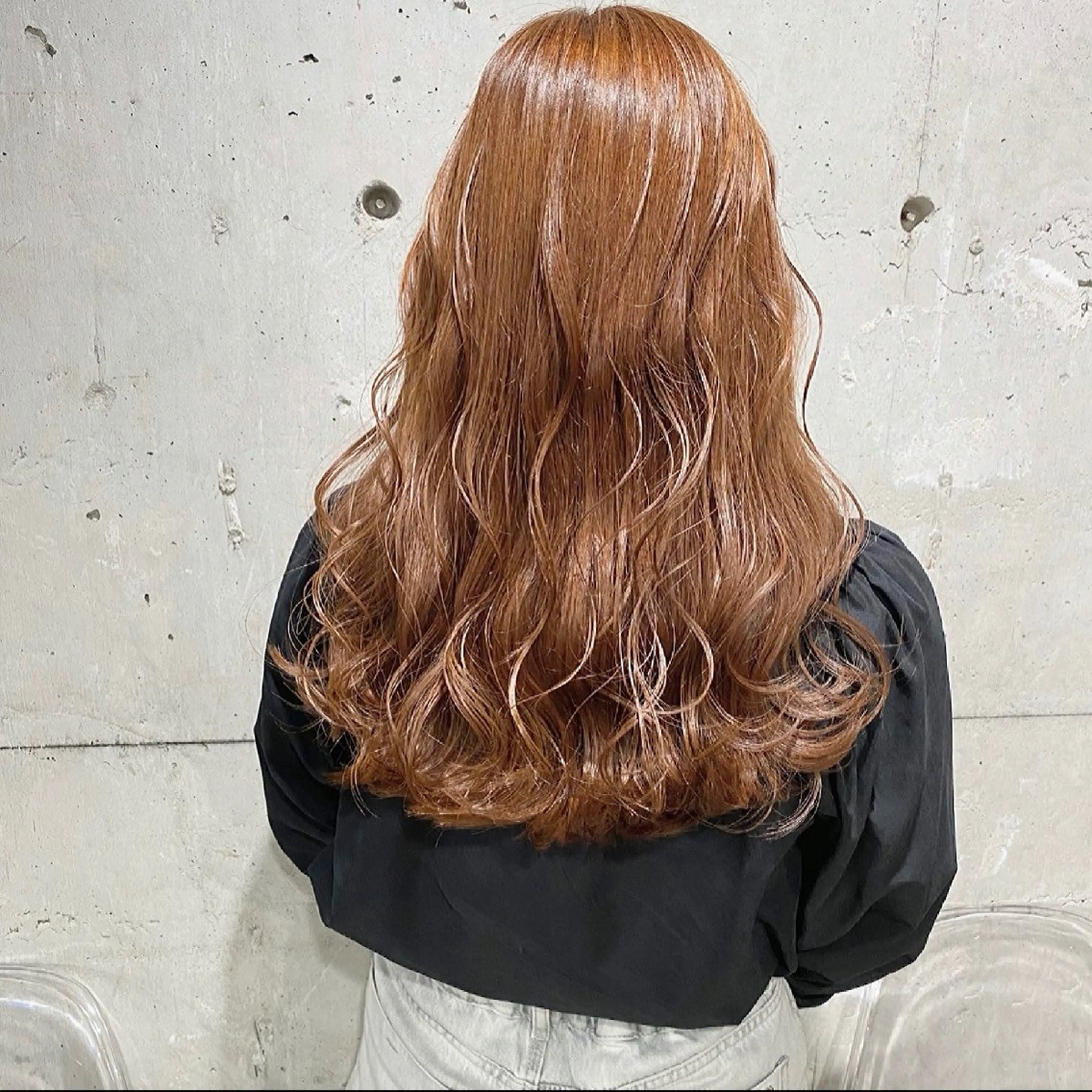 ロング カラー 🟦ニュアンス/メン ズパーマ横浜🟦のヘアスタイル