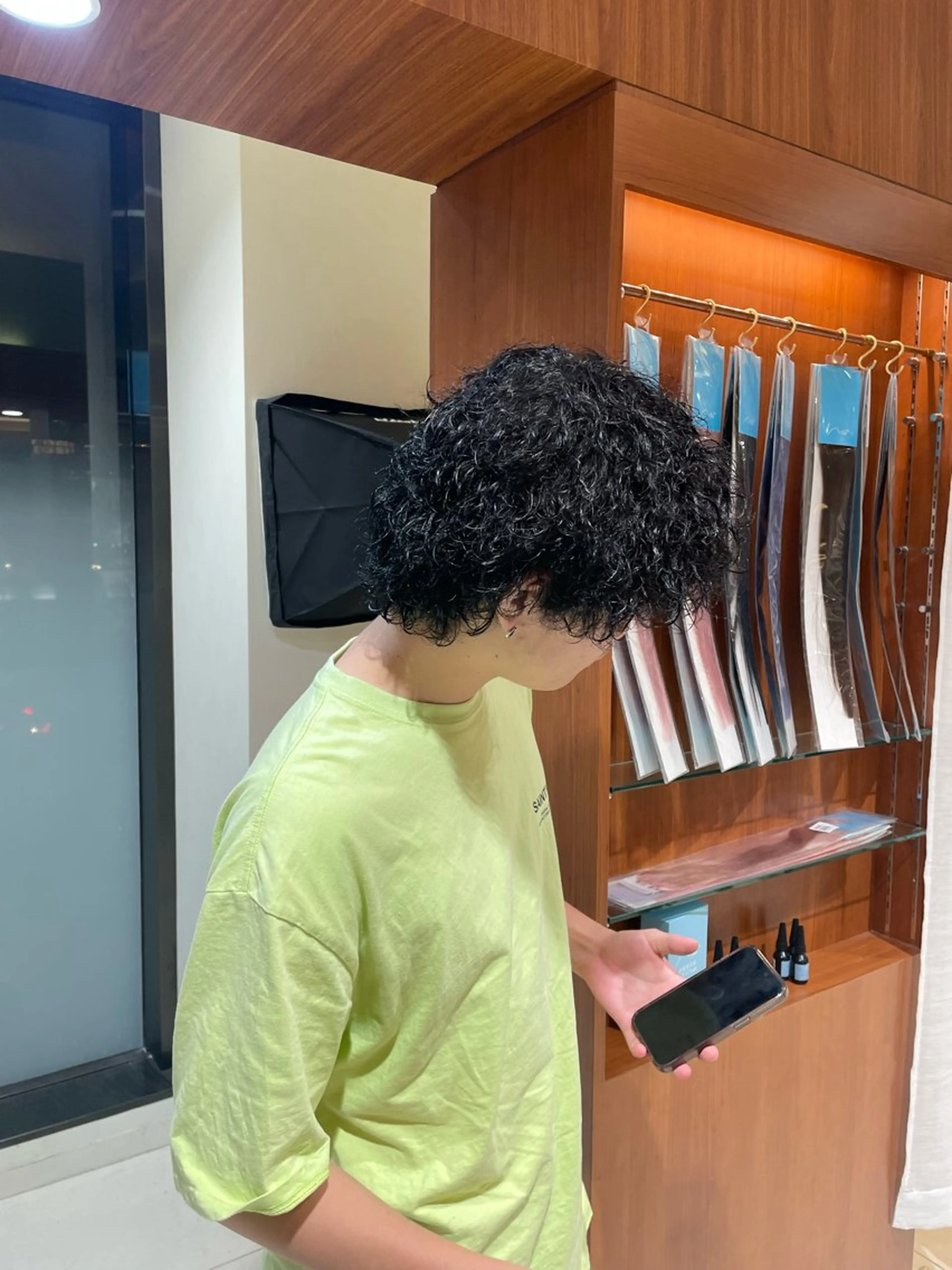 カラー メンズ 黒髪 Ace栄所属・メンズ専門/ メンズパーマ/ゆうとのヘアスタイル