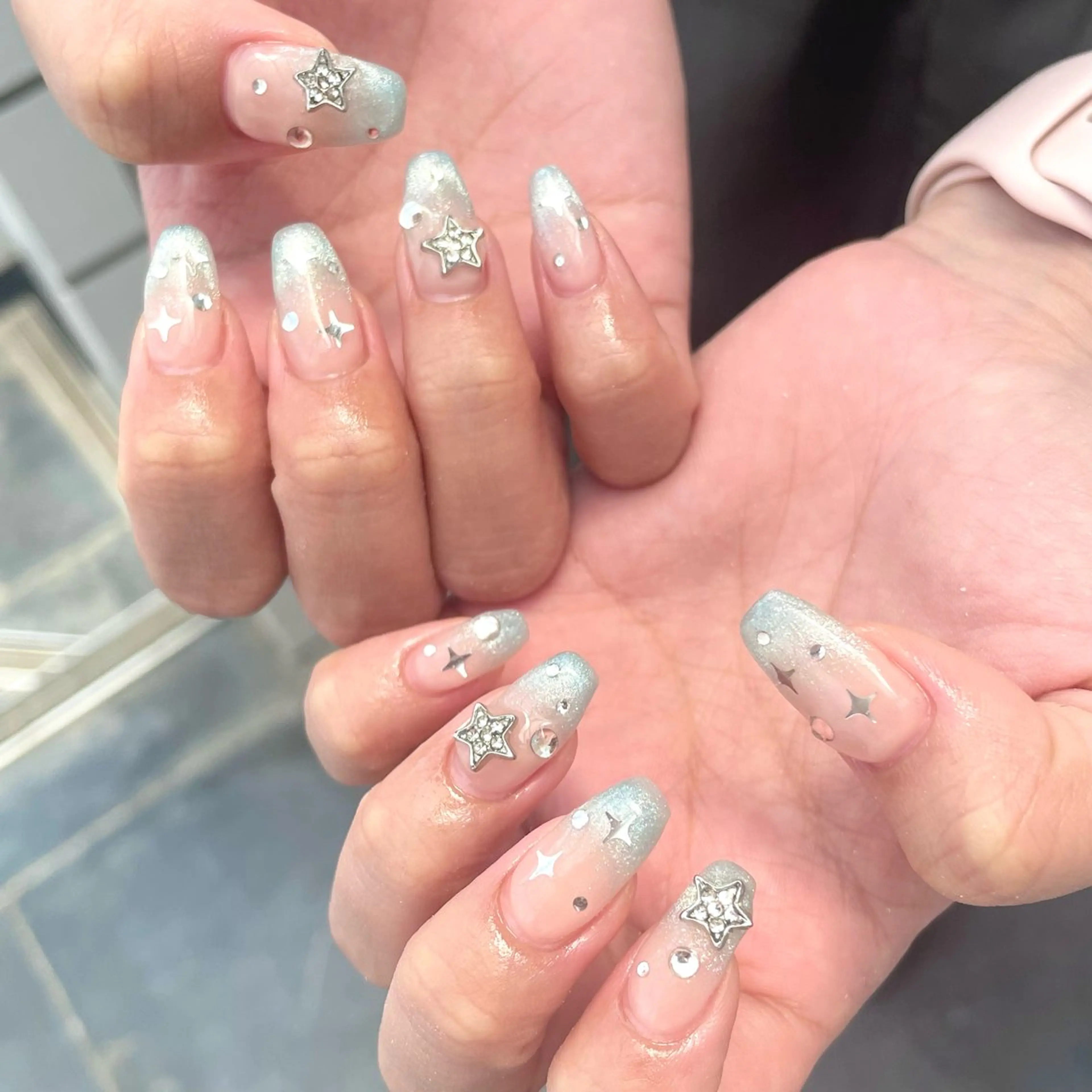 ネイル ジェルネイル マグネットネイル ハンドネイル Nail ヌシん家 AKANEのネイルデザイン