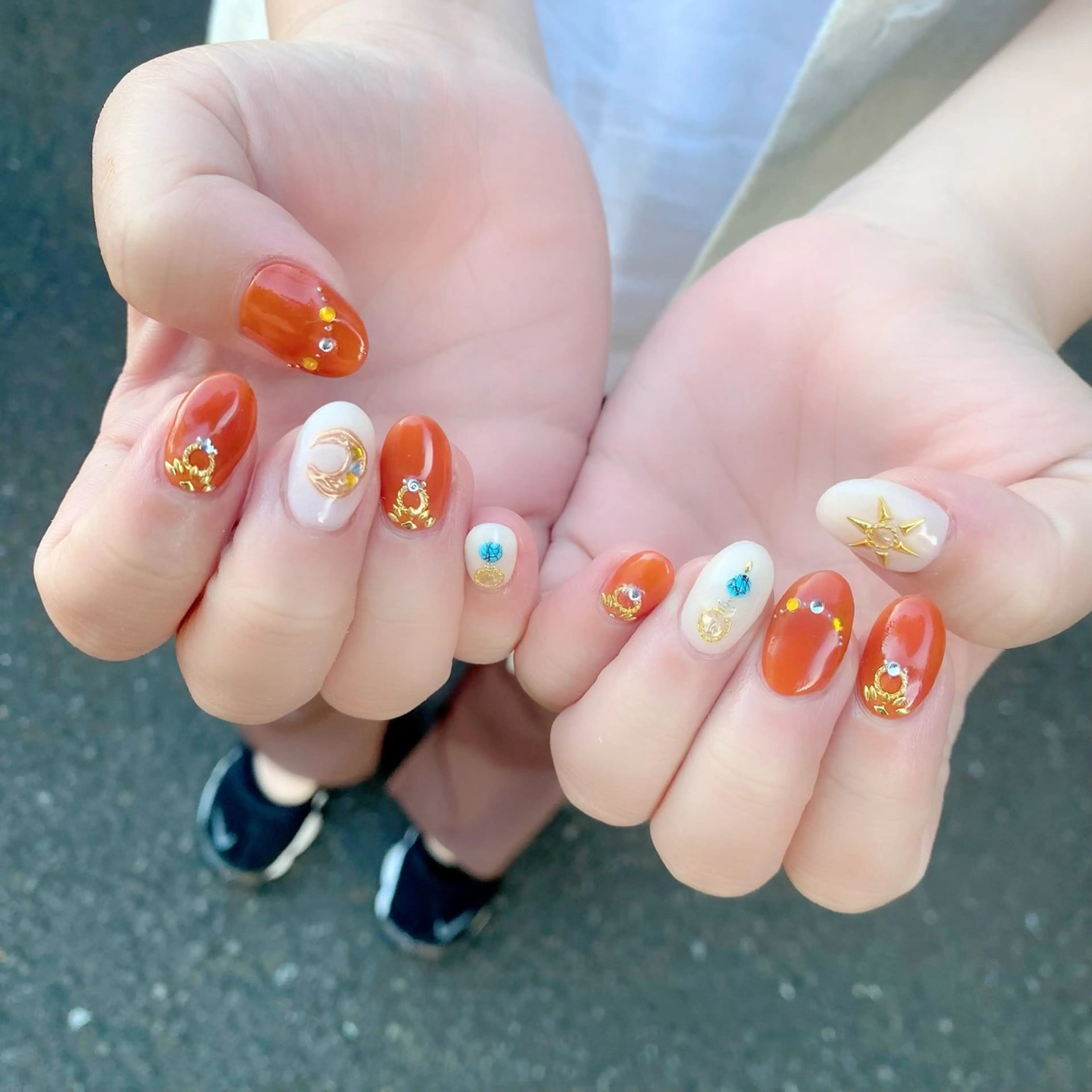 ネイル 夏ネイル ハンドネイル Salon Ｋのネイルデザイン