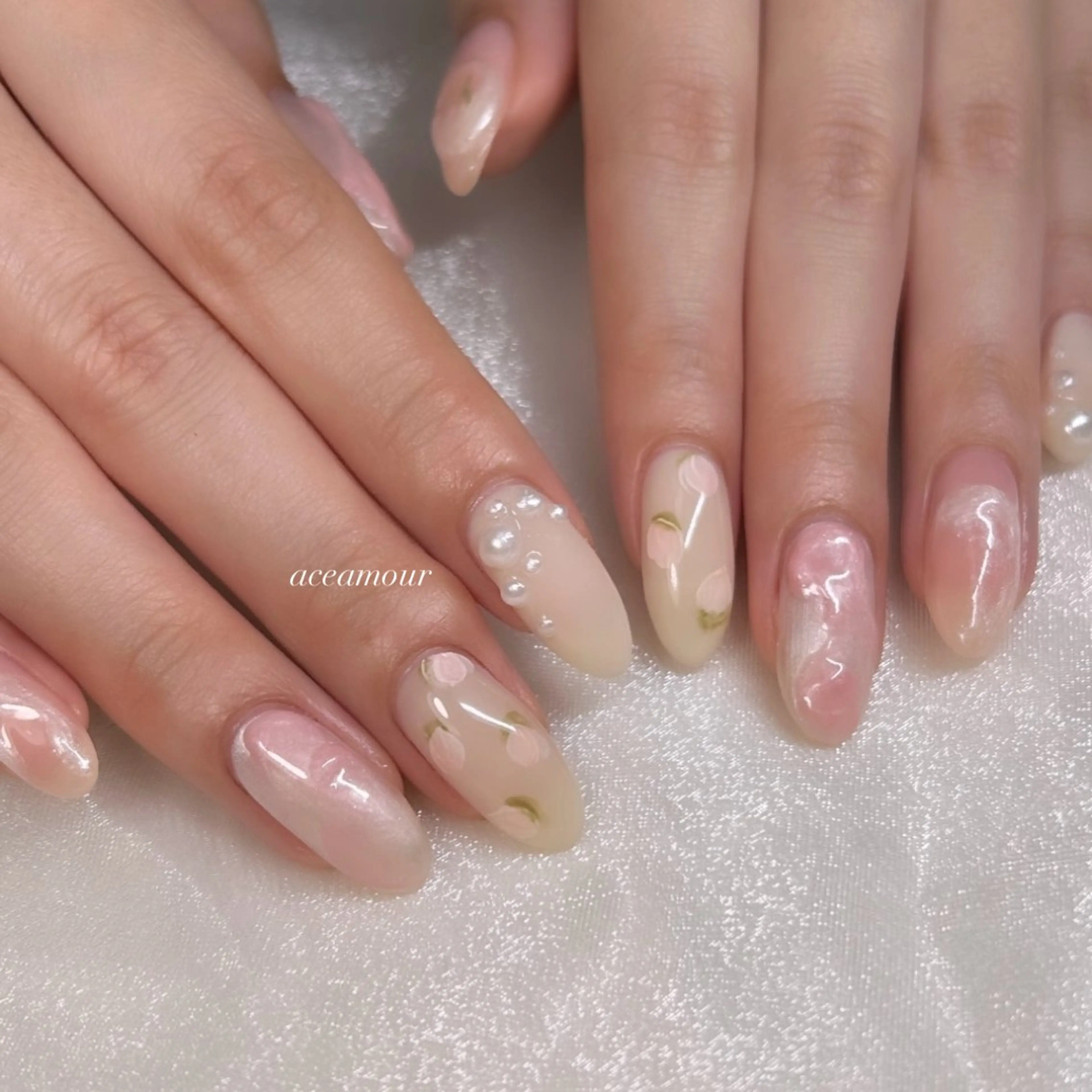 ネイル ネイル/耳つぼ /新ホワイトニングのネイルデザイン