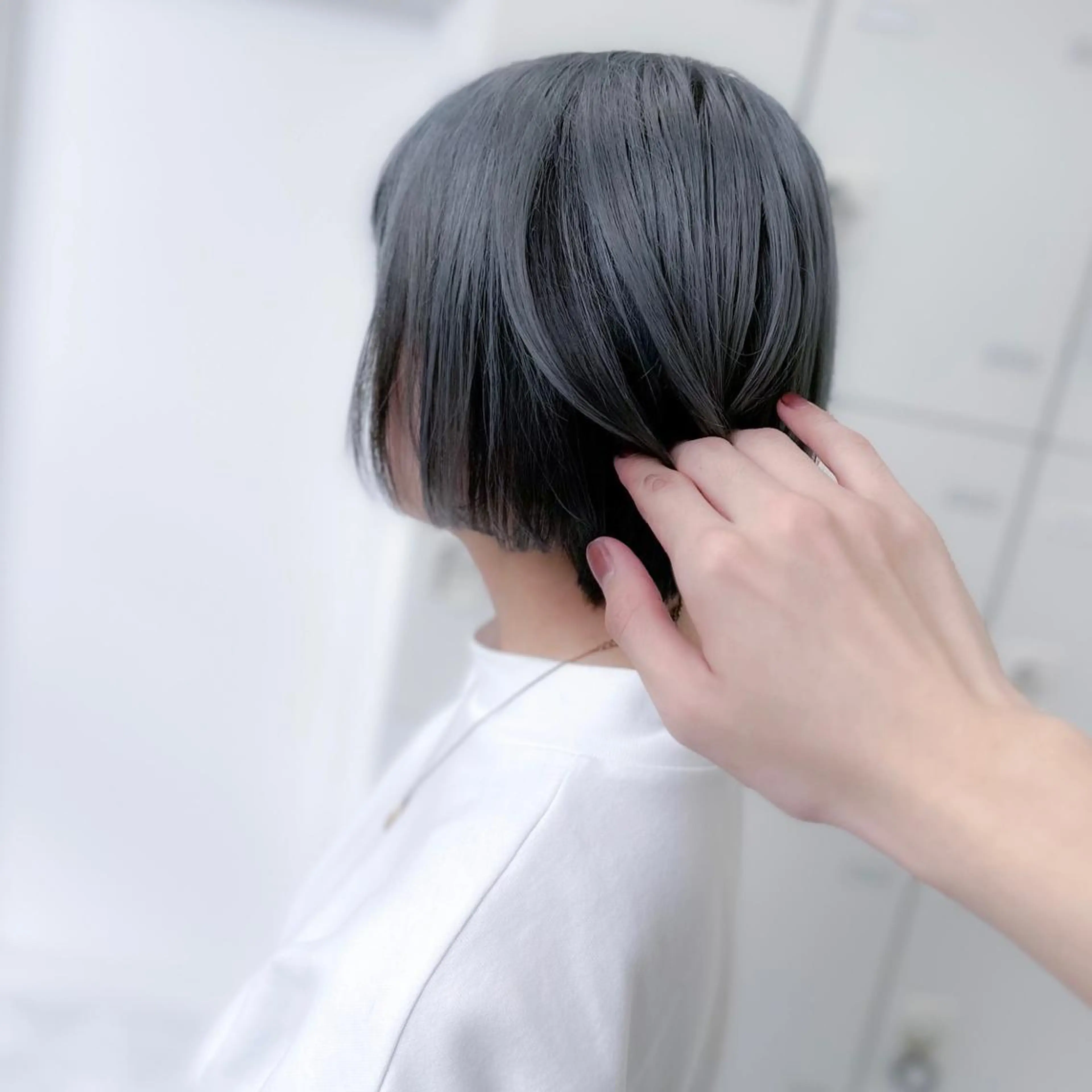 ショート カラー reco所属・ウルフ&レイヤー特化 まとまる美髪矯正のヘアスタイル