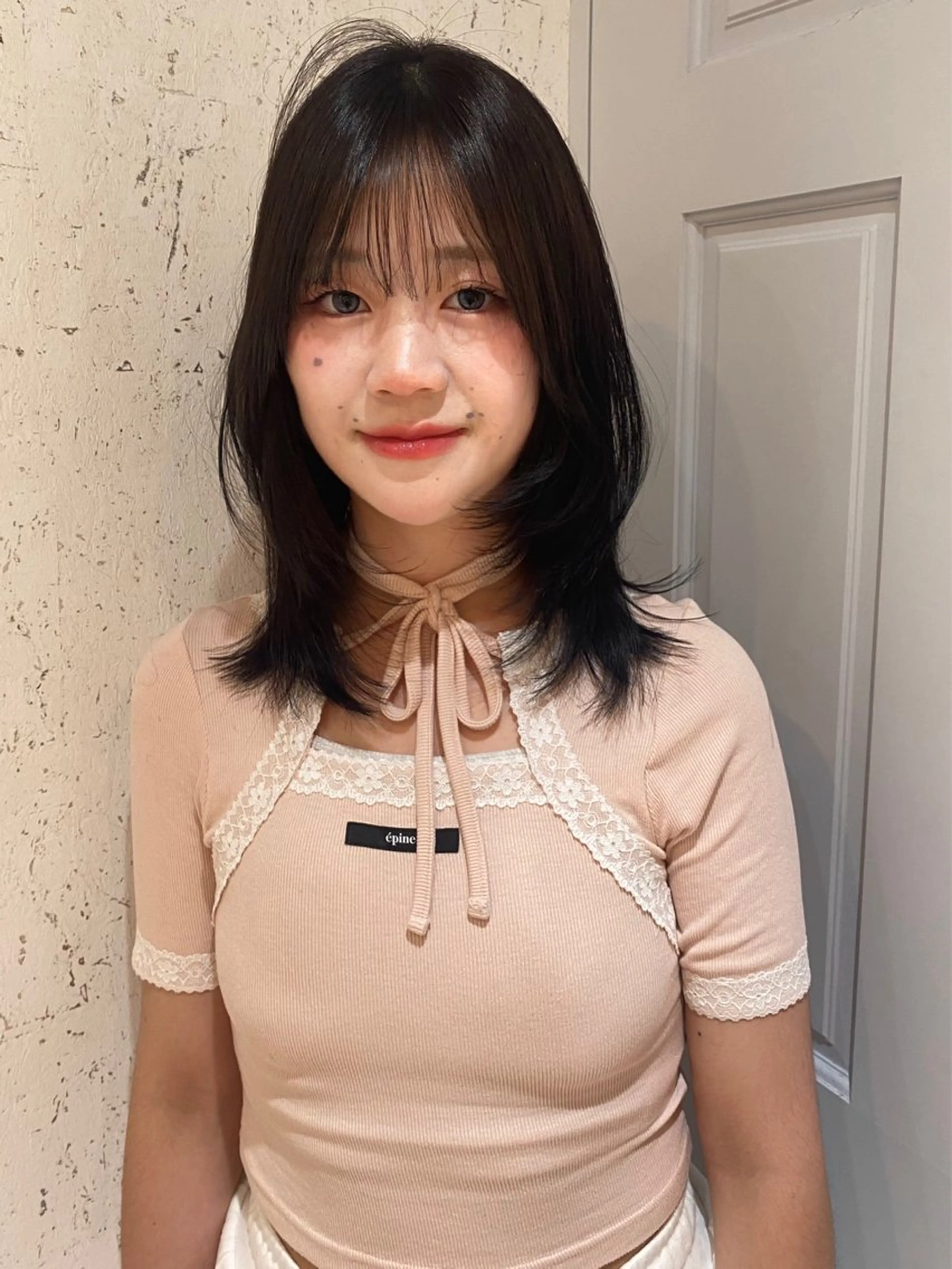 ミディアム カラー カット ヘアカラー トリートメント mai / linoah˚✧のヘアスタイル