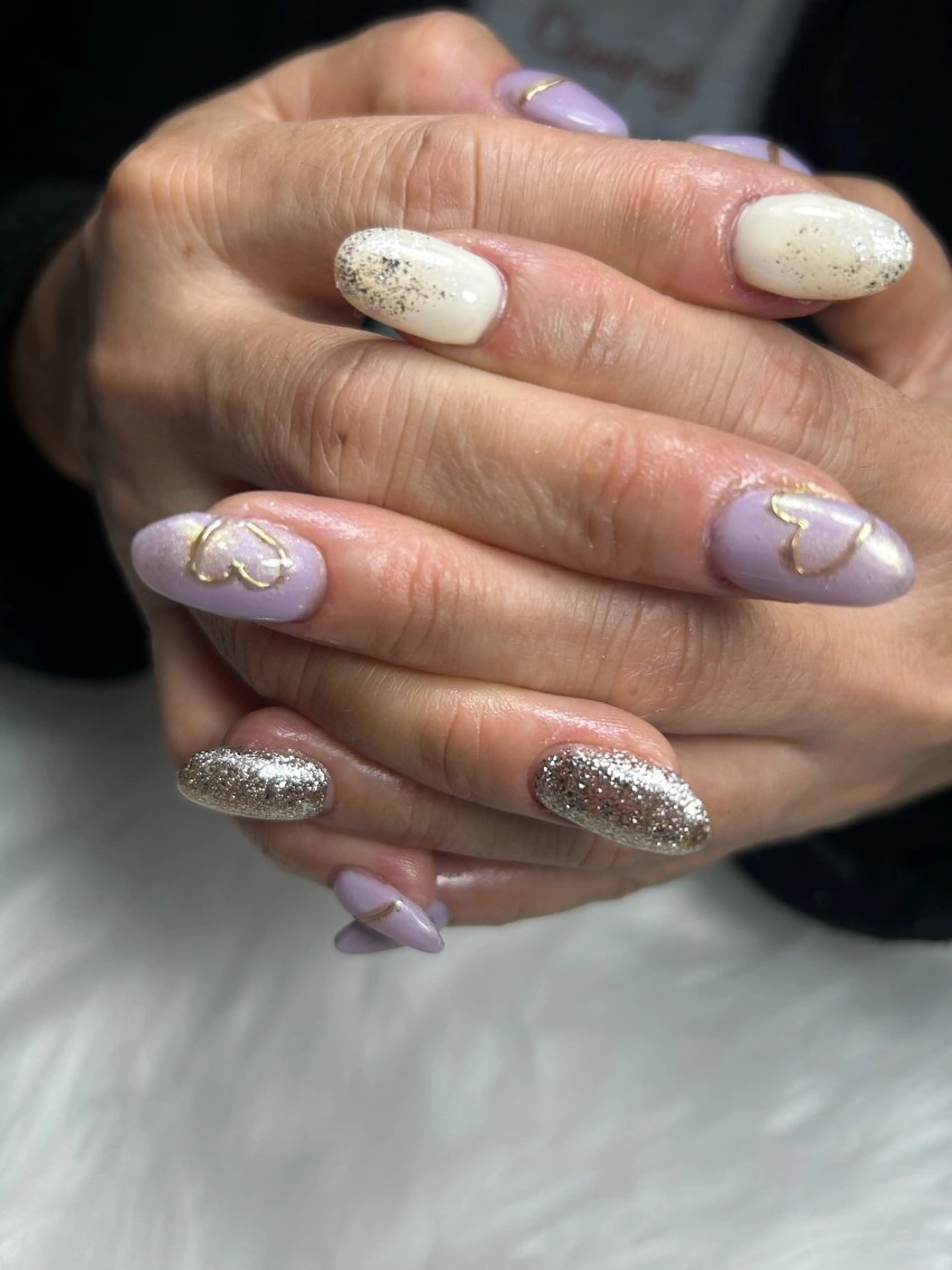 ミディアム ハンドネイル Haruu_nail所属・古賀 はるみのネイルデザイン