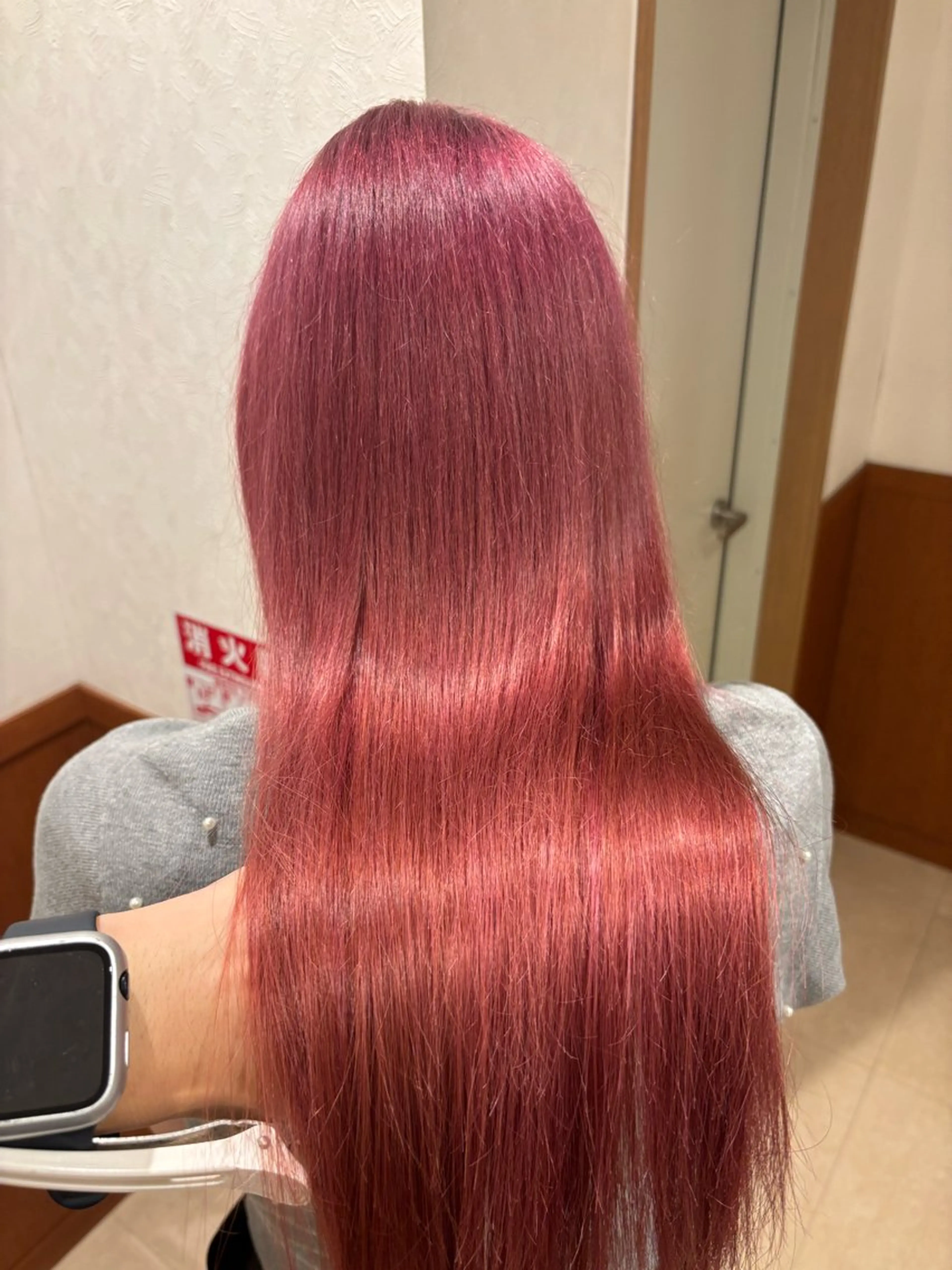 カラー ブリーチ 髪質改善 📍JR奈良/ ブリーチ/佐藤有哉のヘアスタイル