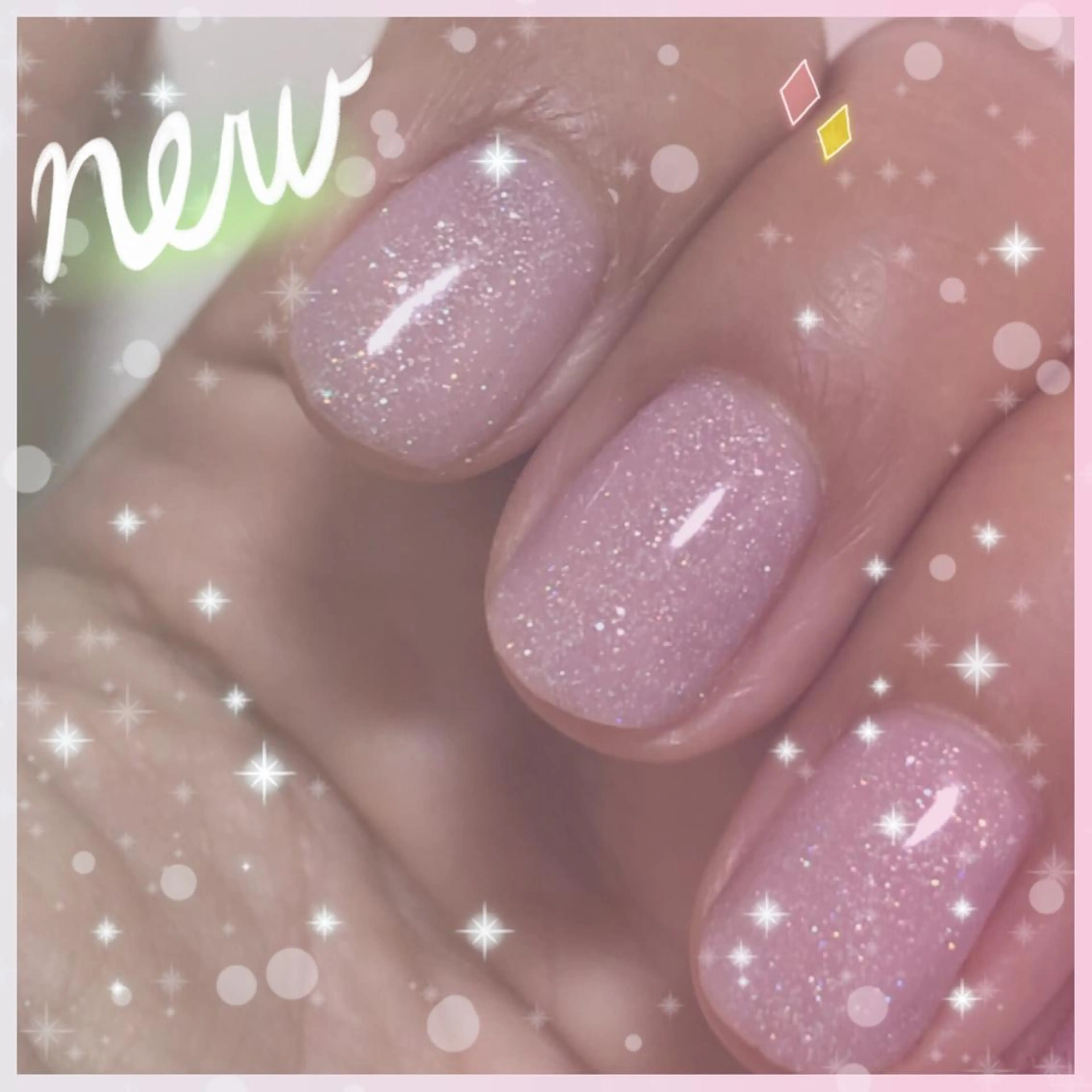 ネイル ラメ(グリッター) ネイルサロン翼所属・ネイルサロン 翼【仙川4分】のネイルデザイン