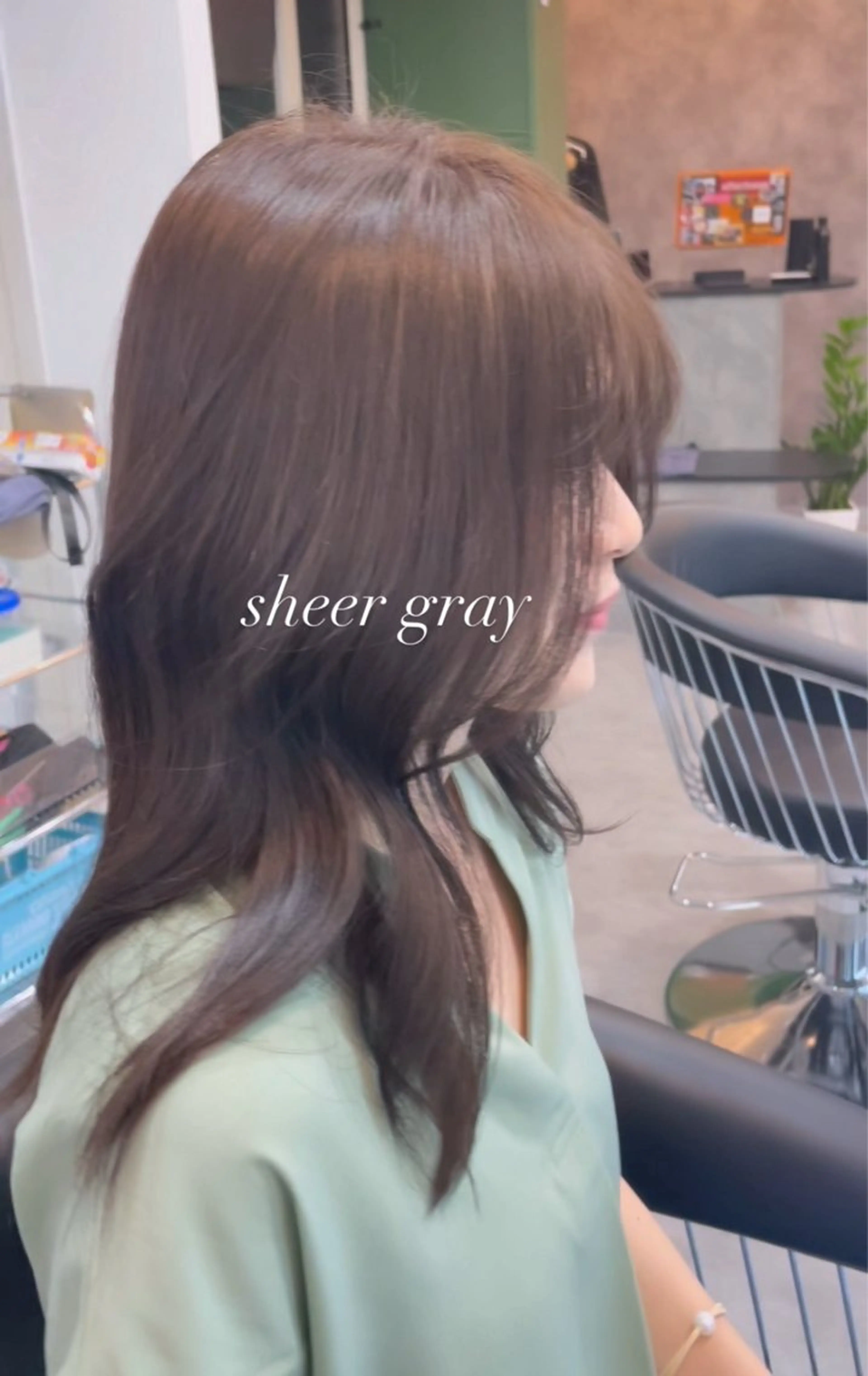 ロング カラー カット ヘアカラー トリートメント ARARE HAIR みゆきのヘアスタイル