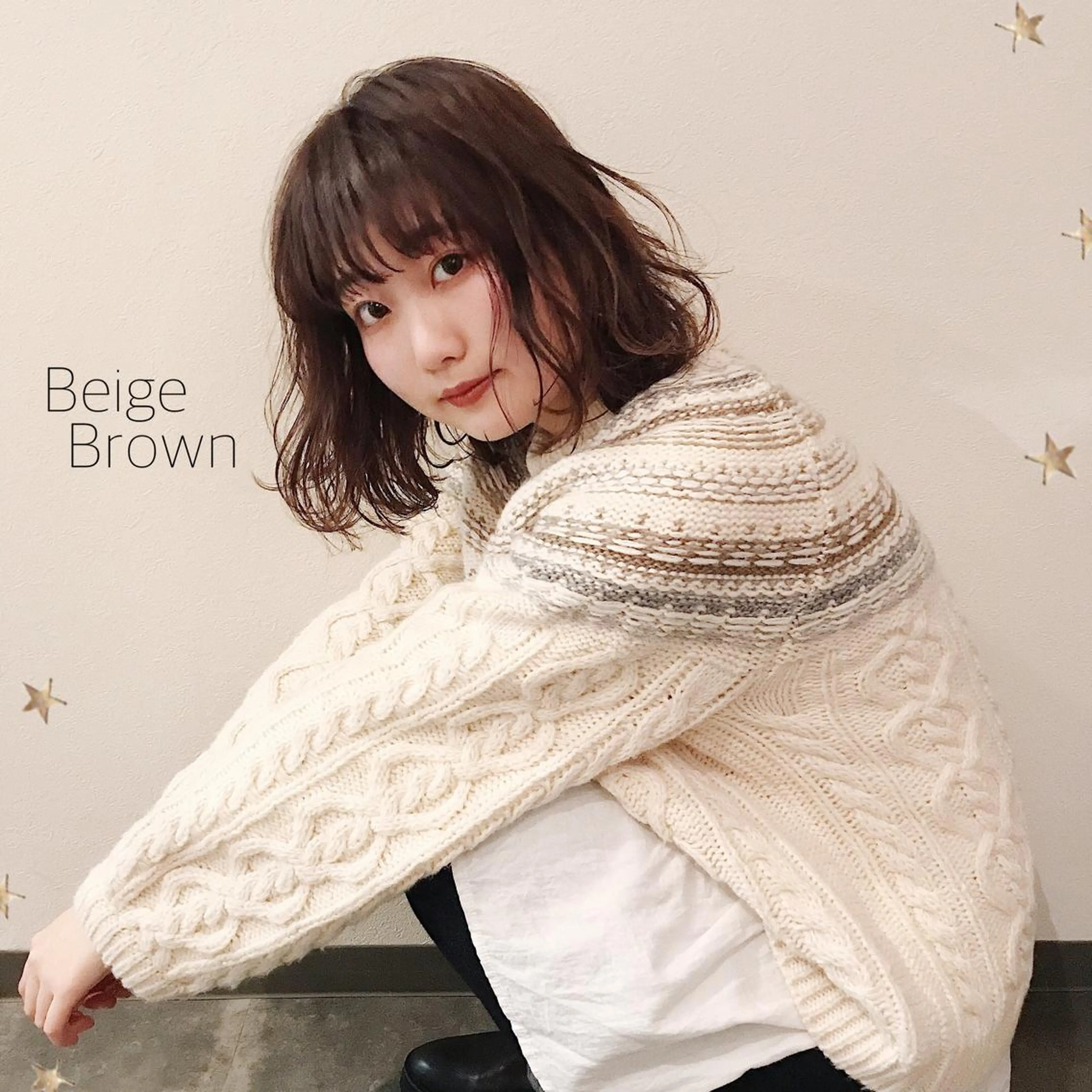 ミディアム カラー カット ヘアカラー salon AKIRA所属・市川 千夏のヘアスタイル