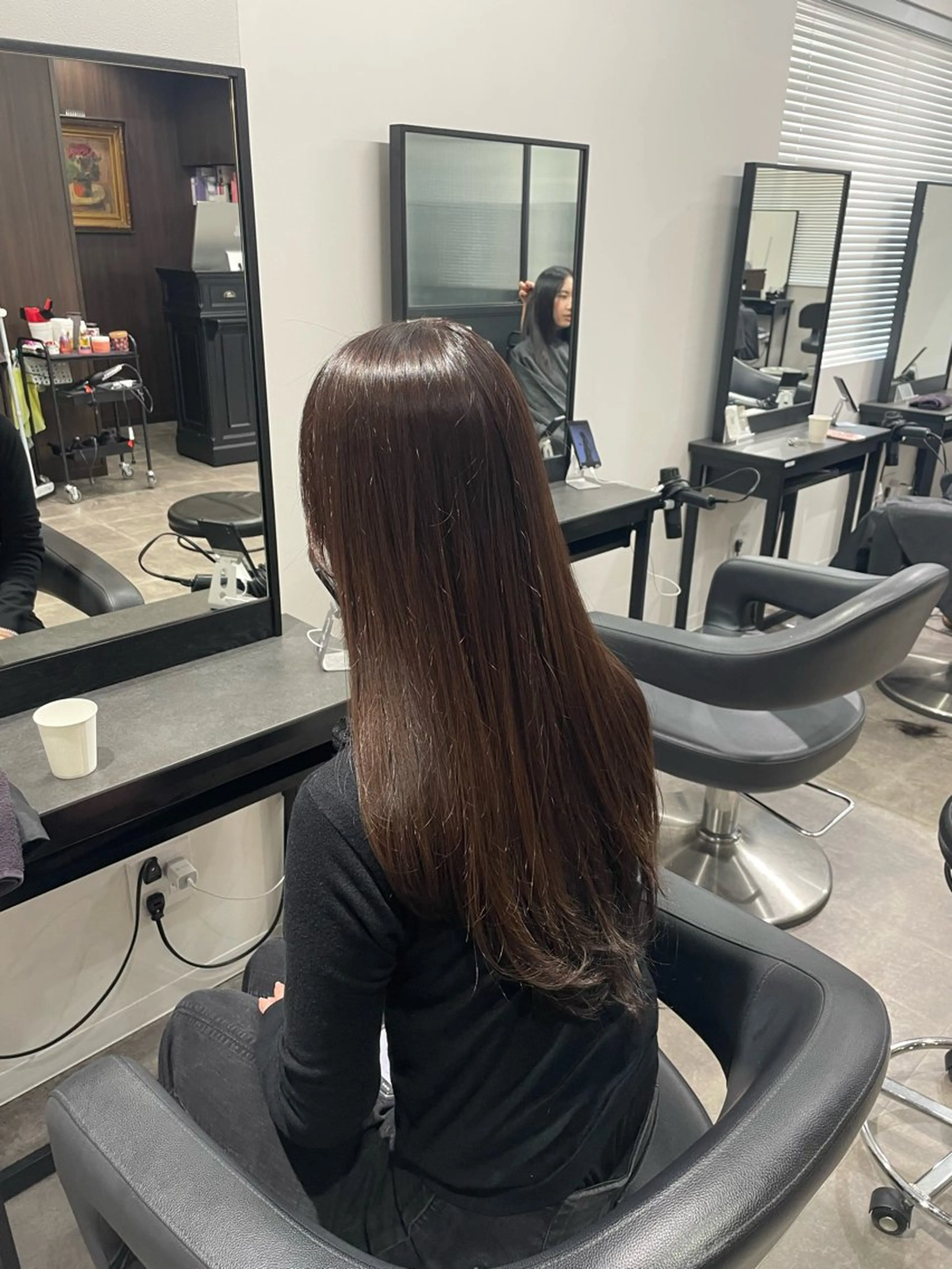 ロング カラー 🤍透明感推しカラー 🤍yui‪💞✨のヘアスタイル