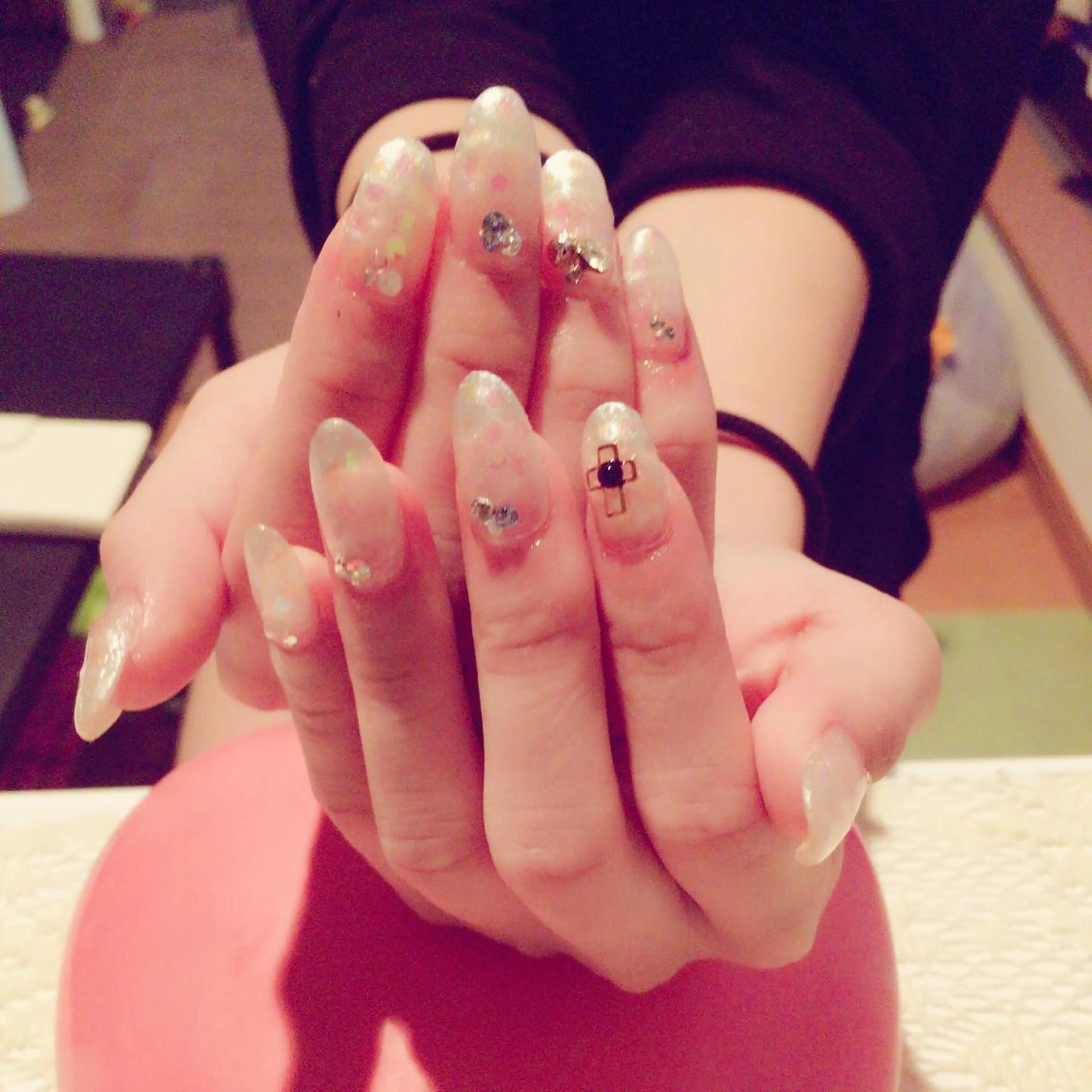 ネイル スカルプネイル ネイルチップ 藤 あやのネイルデザイン