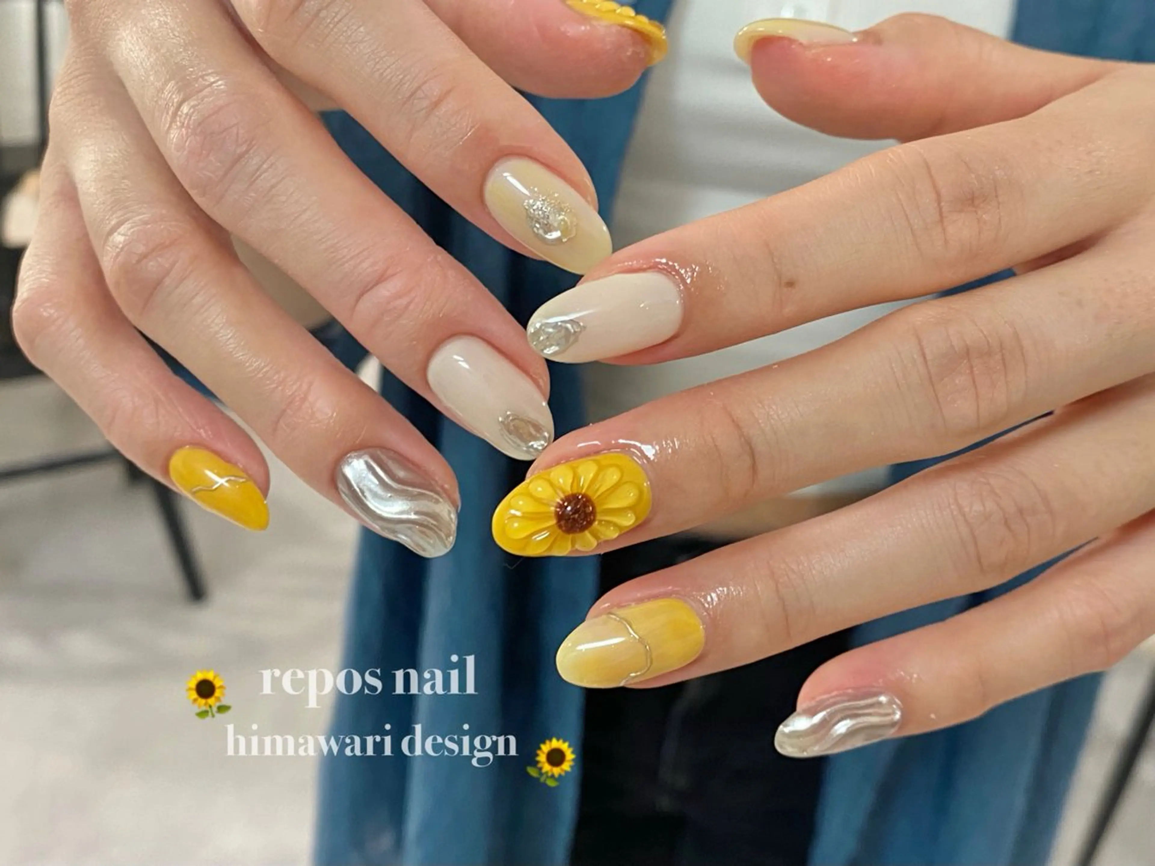 ネイル ハンドネイル repos-ルポ-所属・repos-ルポ- misuzu🌿のネイルデザイン