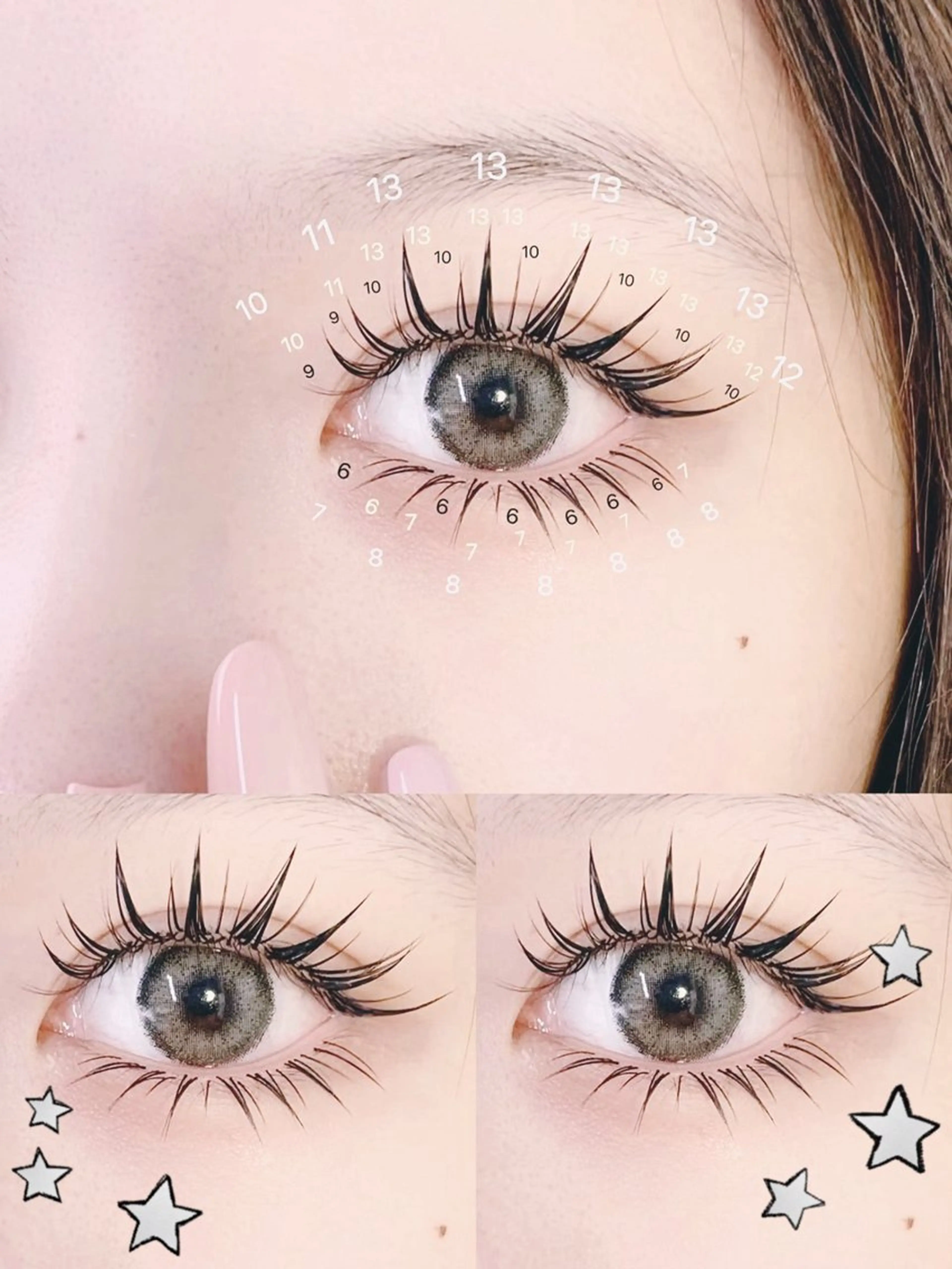 マツエク・マツパ マツエク ✨Yumi ☆eye✨のマツエク・マツパデザイン