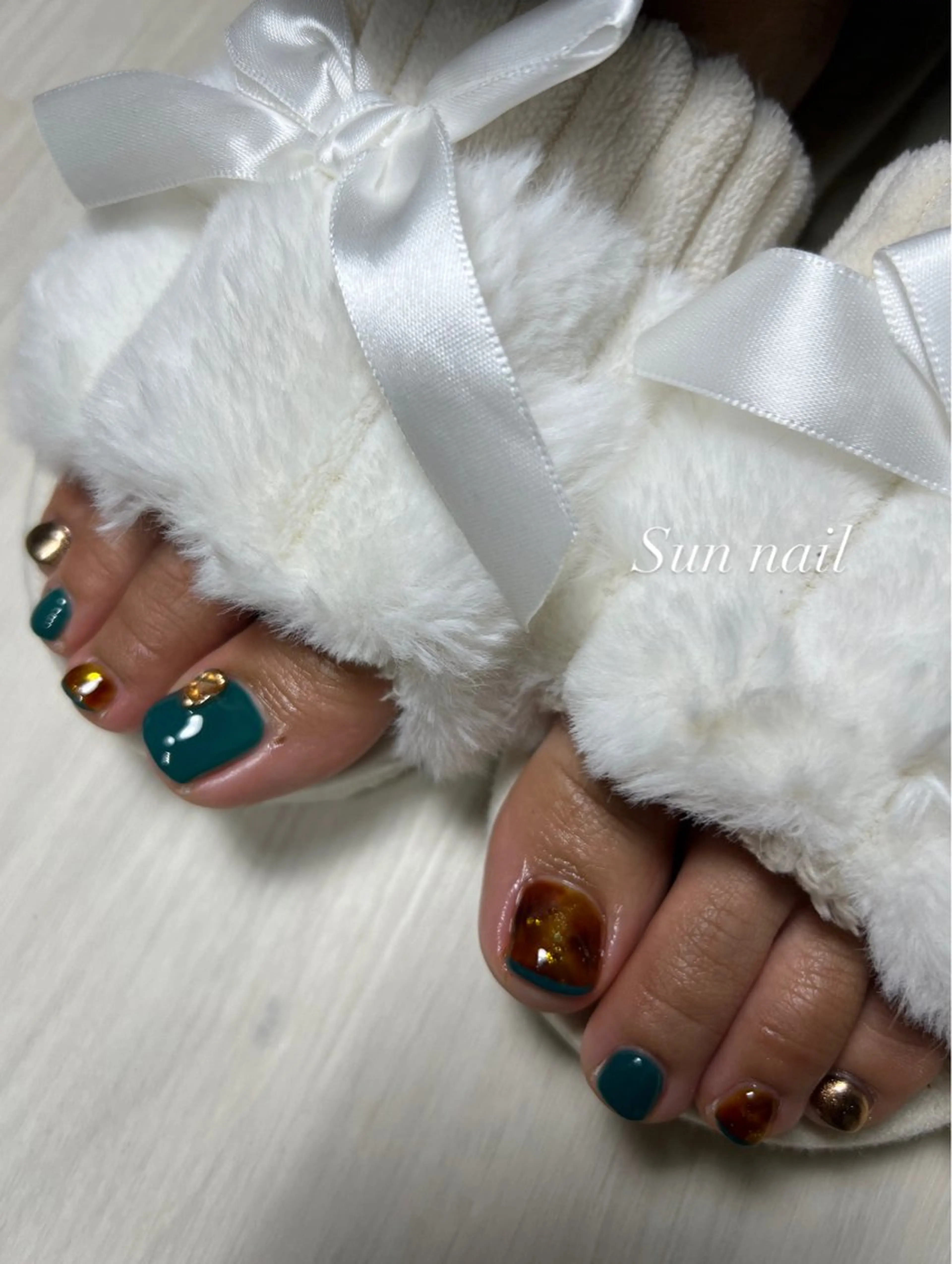 ネイル ハンドネイル フットネイル Sun nail ...ayaのネイルデザイン