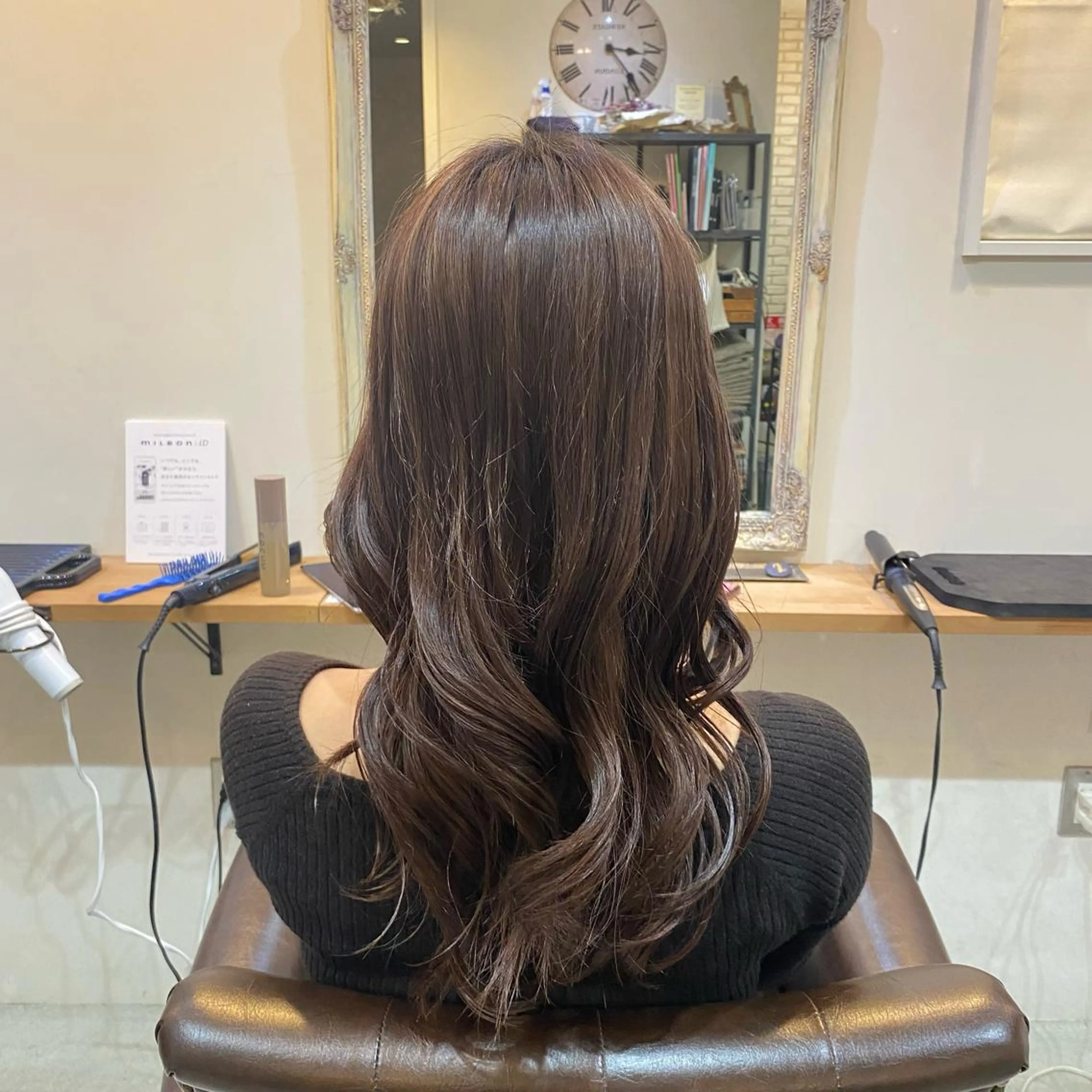 ロング 切りっぱなしボブ 👩🏼ミニボブのヘアスタイル