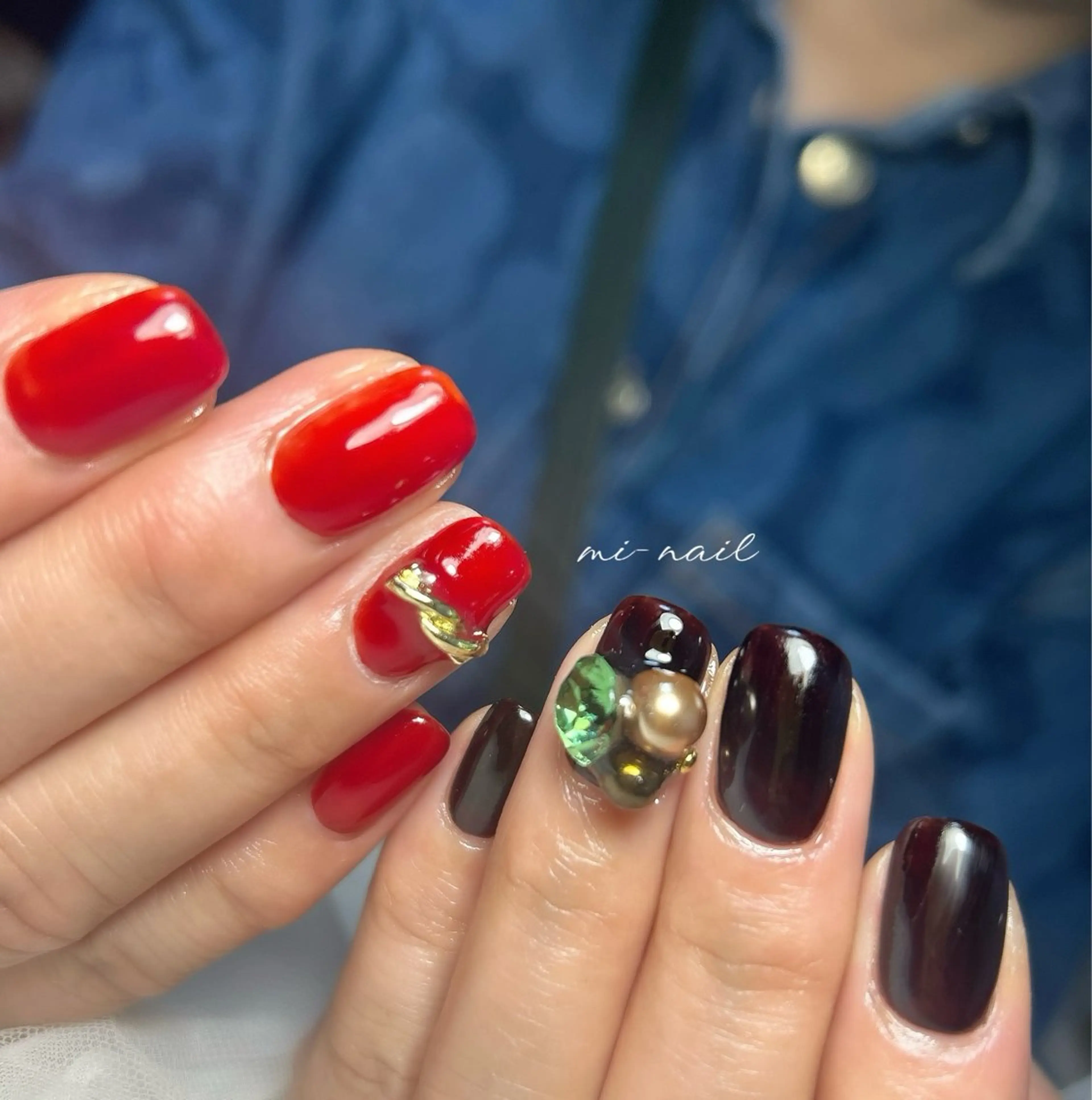 ネイル ハンドネイル ..mi_nail..所属・..mi-nail ..のネイルデザイン