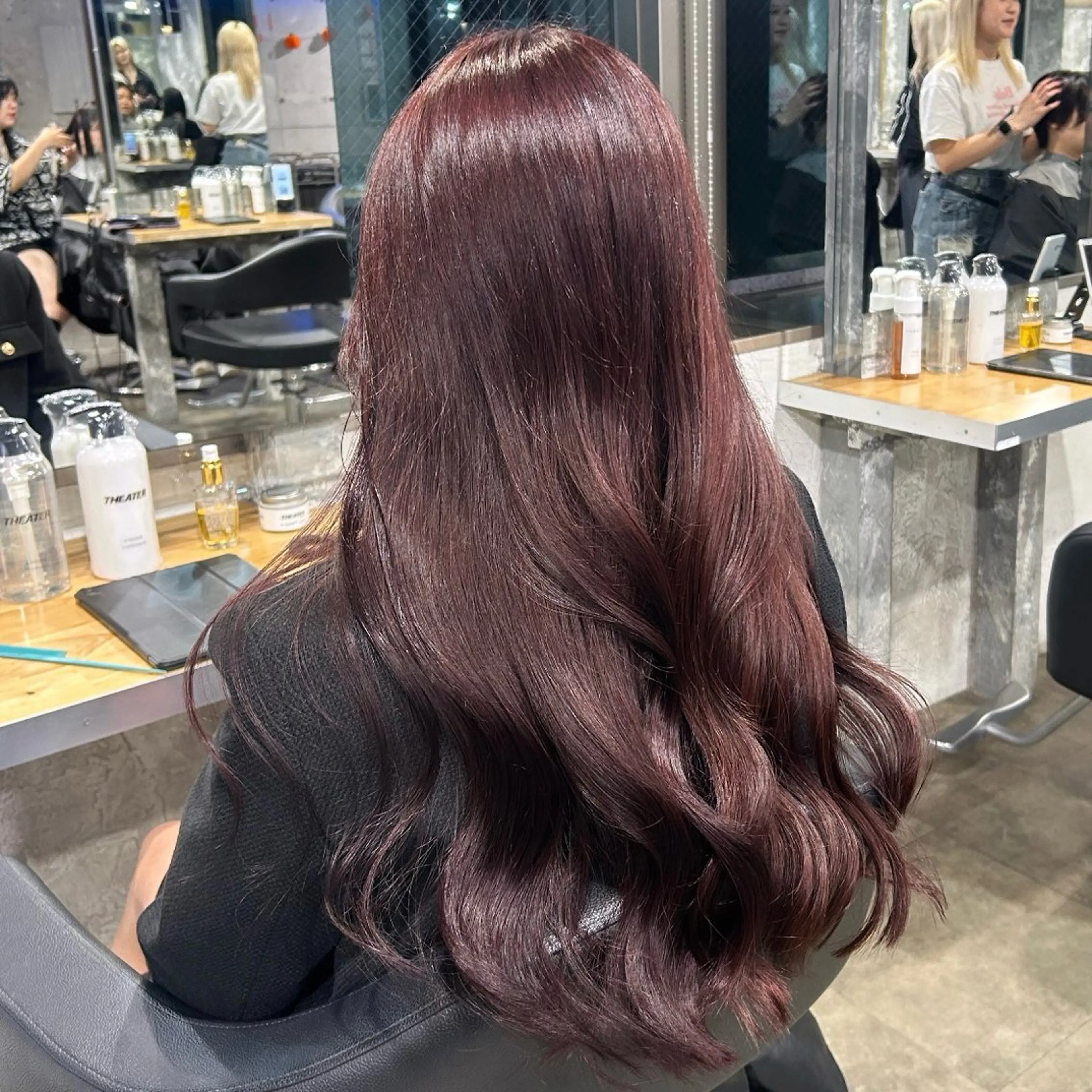 セミロング カラー IS所属・横浜美容室/透明感 カラー/レイヤーのヘアスタイル