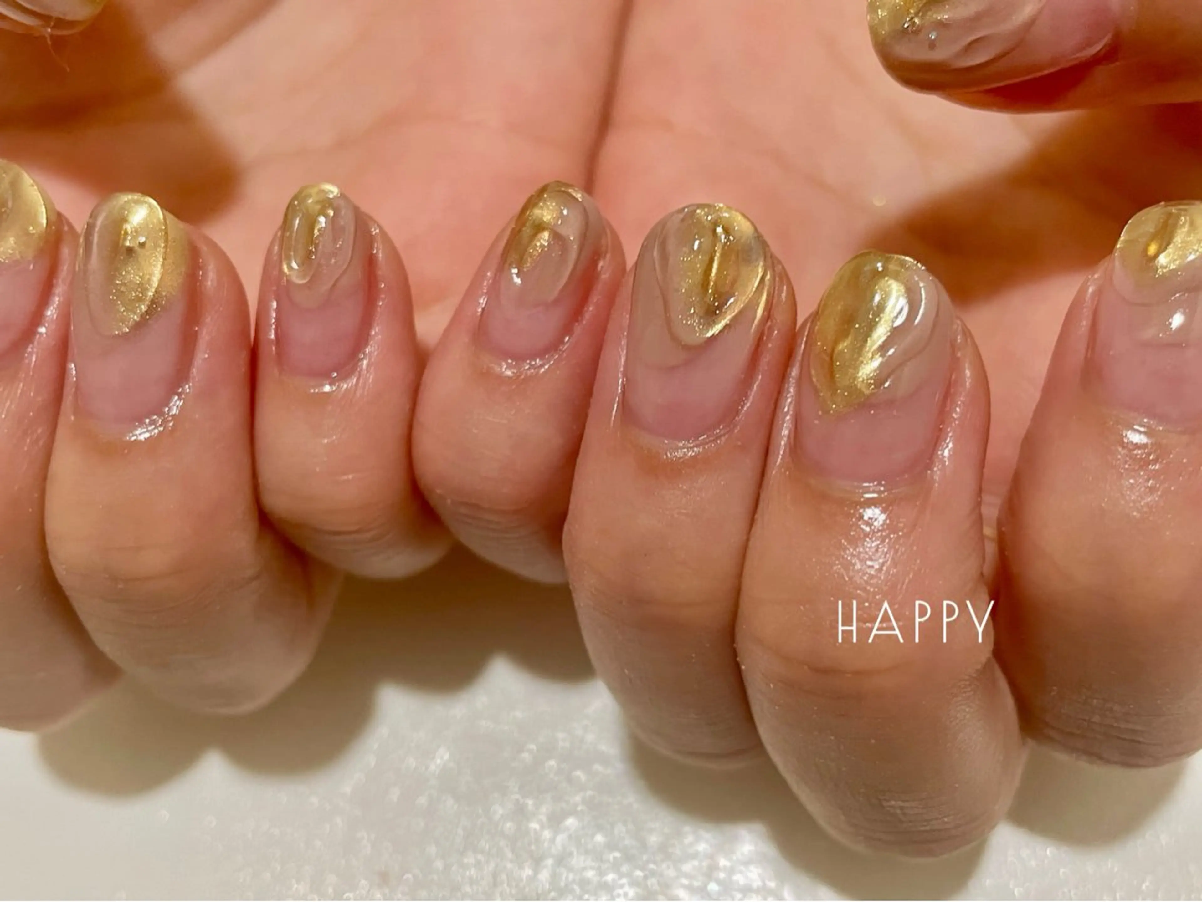 ネイル 韓国ネイル ニュアンスネイル オフィスネイル n. SAITOUのネイルデザイン