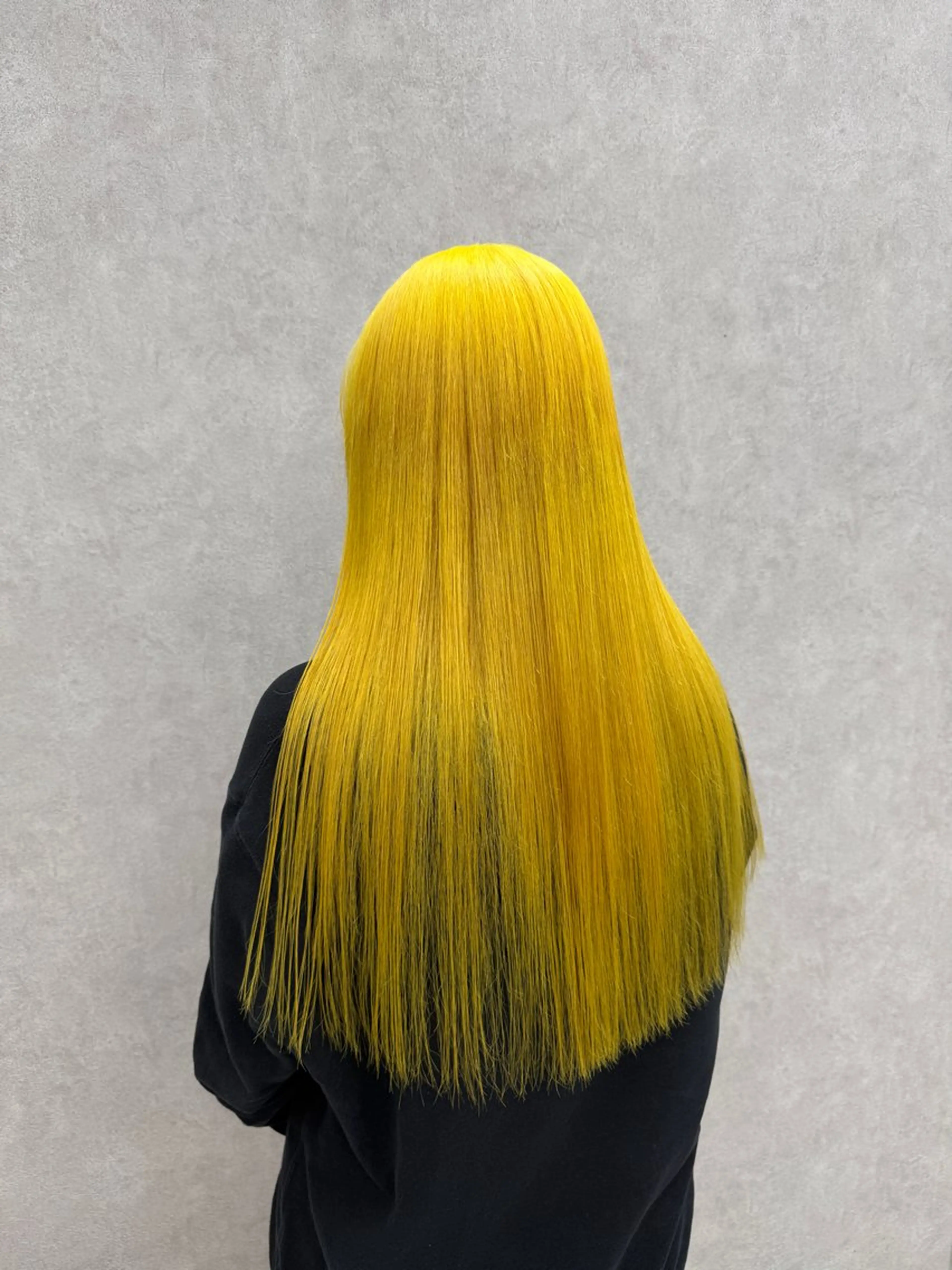 カラー イエローカラー ヘアカラー カット¥1100 / 𝙍𝙪𝙣𝙖⟡.のヘアスタイル