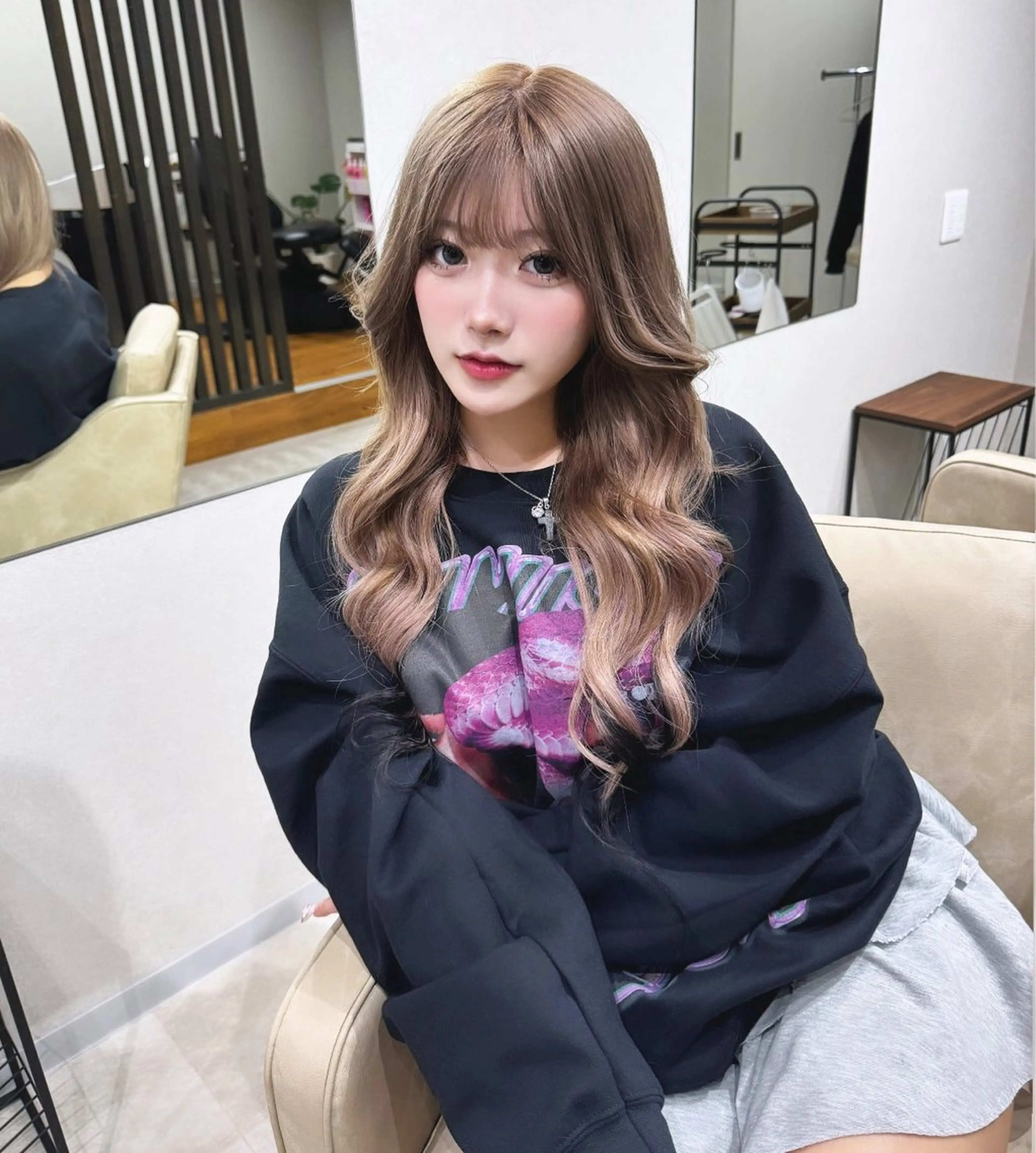 ロング カラー box  mico. mutsumiのヘアスタイル