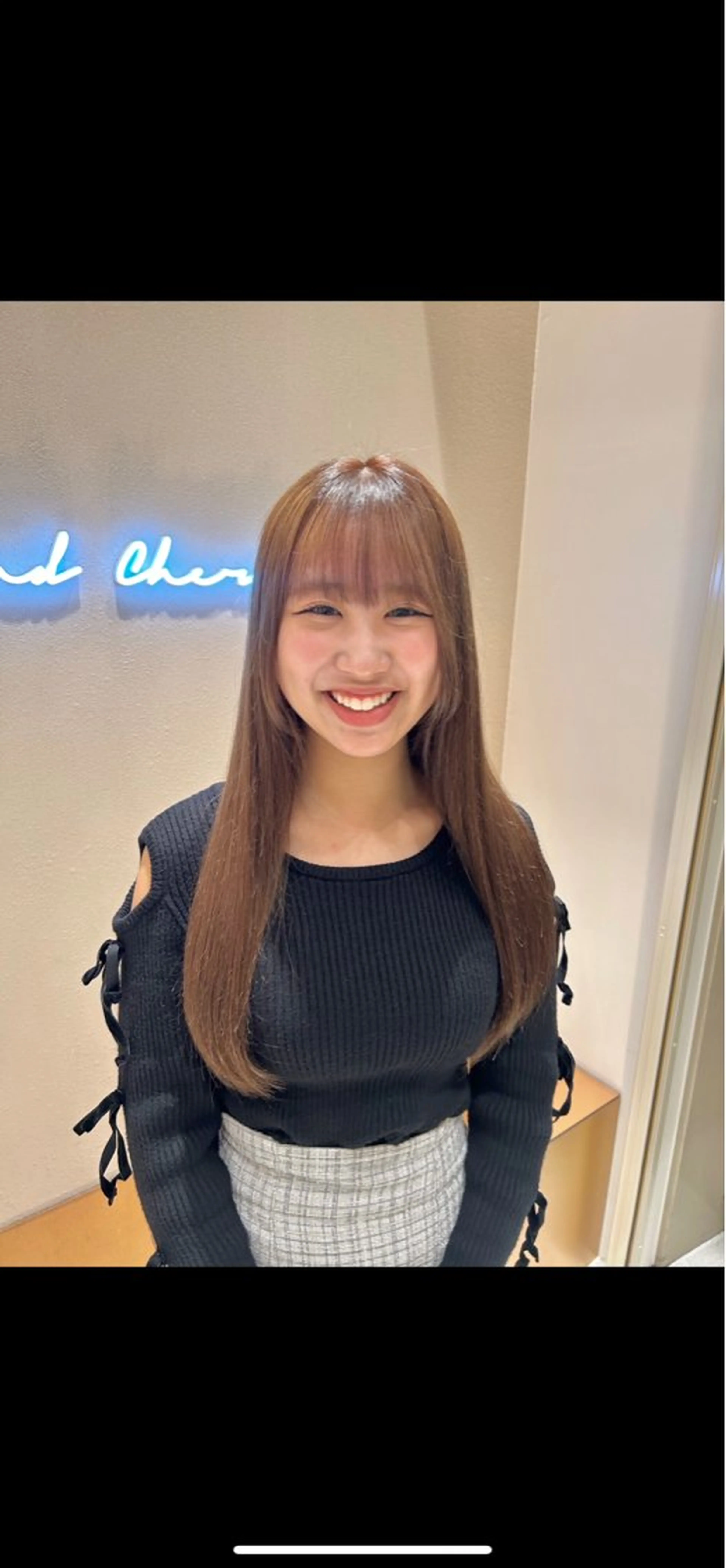 カラー 暖色カラ-ෆ˚顔周り 🎀ོ白岩亜実🎀ོのヘアスタイル