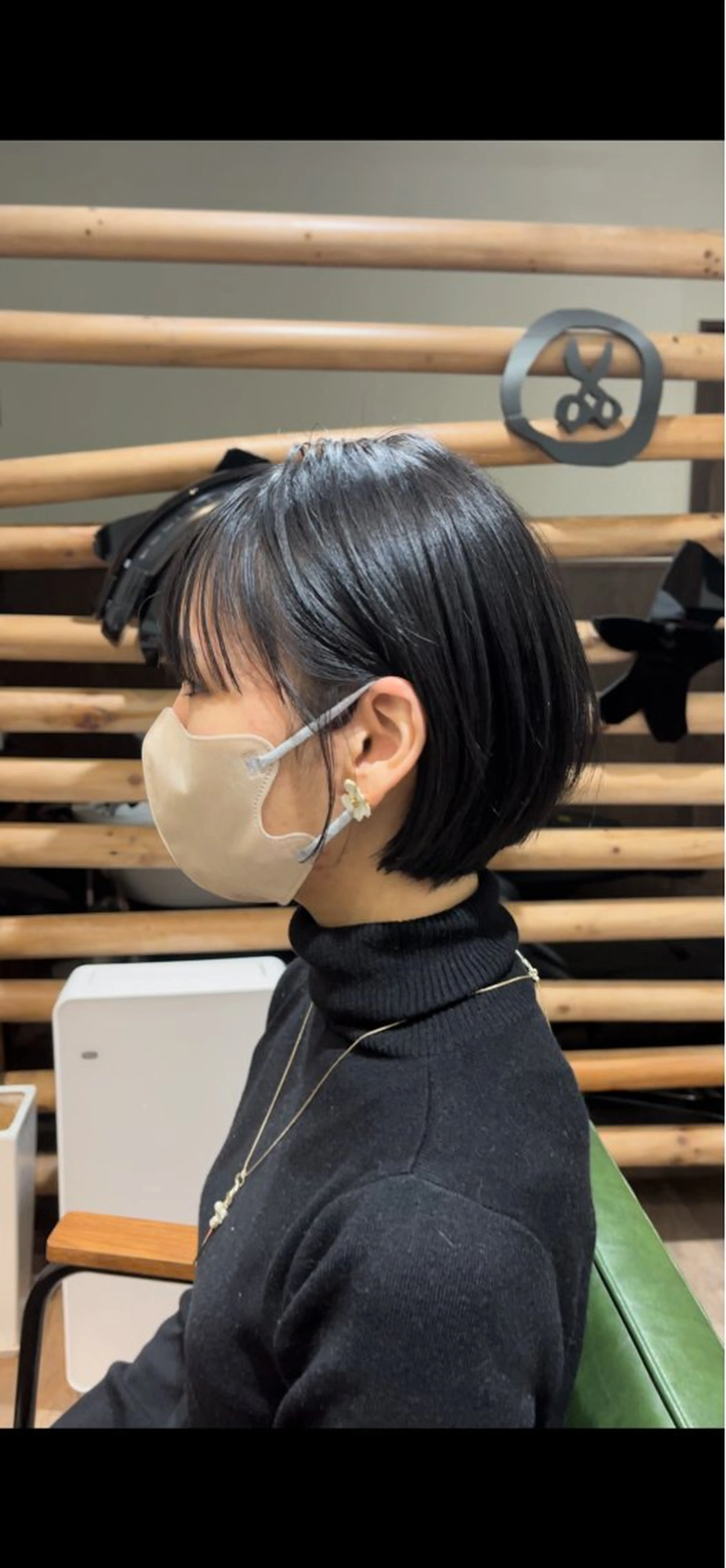 ショート ショートボブ ボブ ショートヘア カット 艶髪/シルク/縮毛 テライケイショウのヘアスタイル