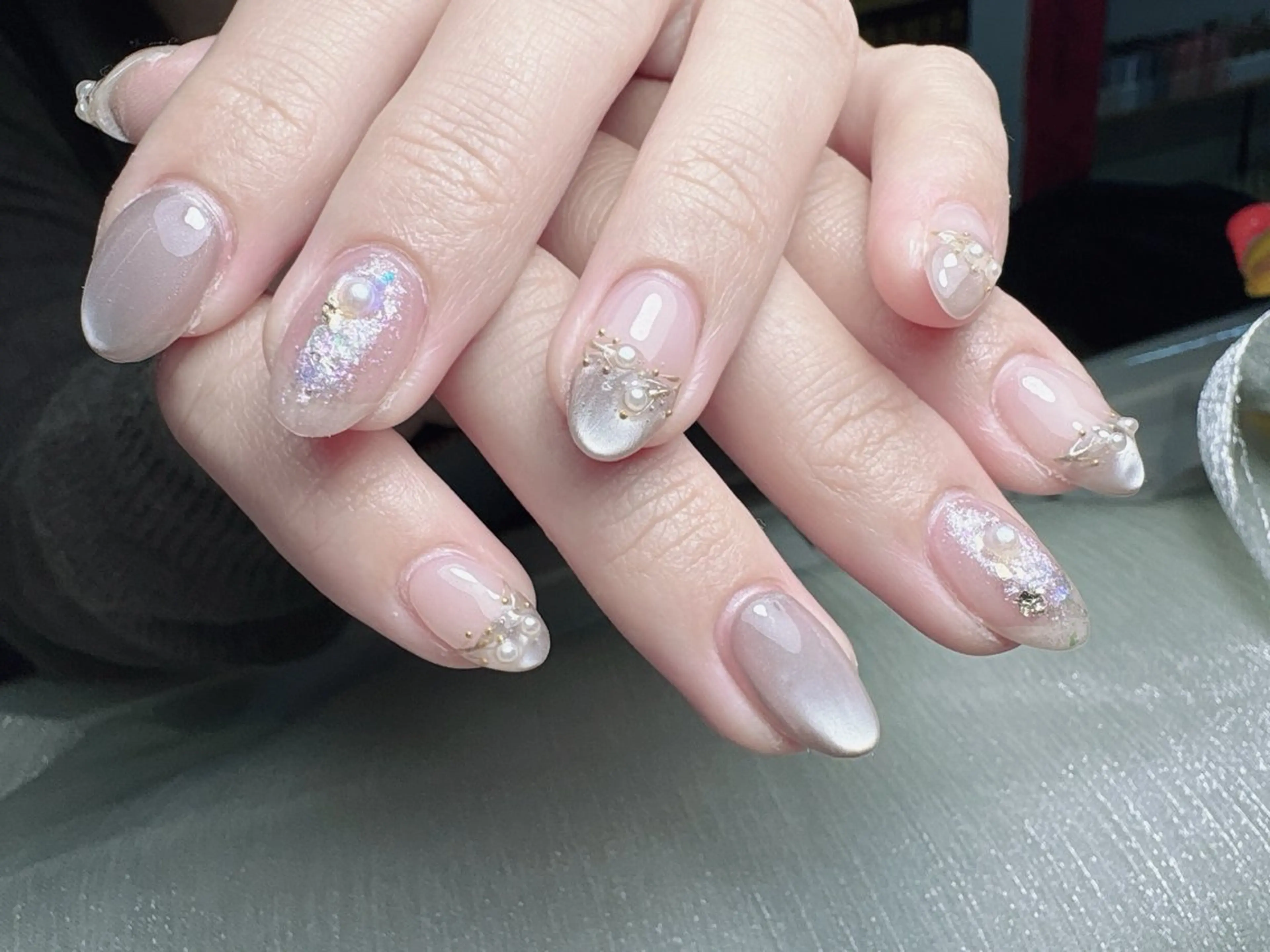 ネイル ハンドネイル Yuxi Beauty salon 【ユーシィー ビューティ サロン】所属・ユーシーネイルサロン 池田公園店のネイルデザイン