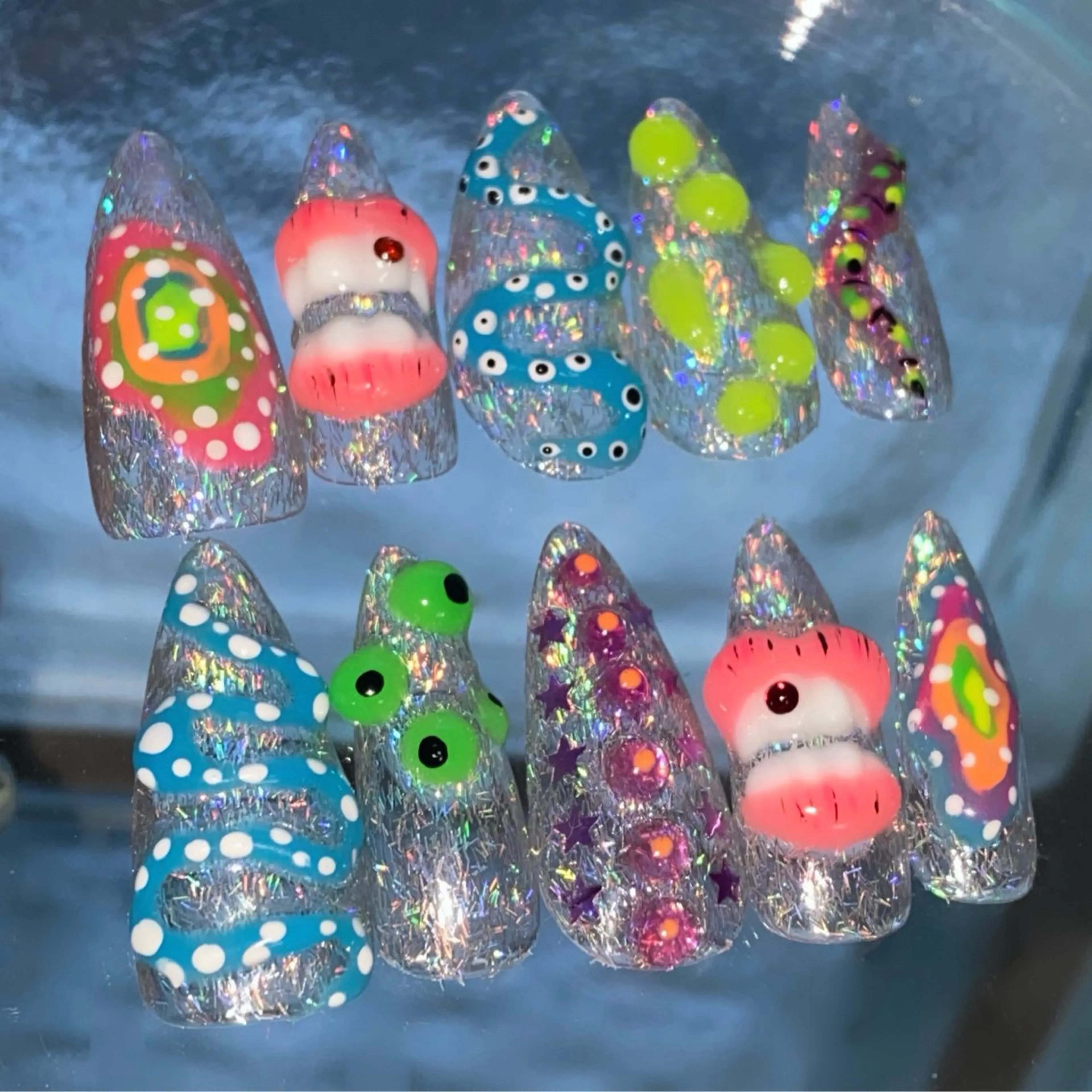 ネイル nano/きもかわ nail🐬🫧のネイルデザイン