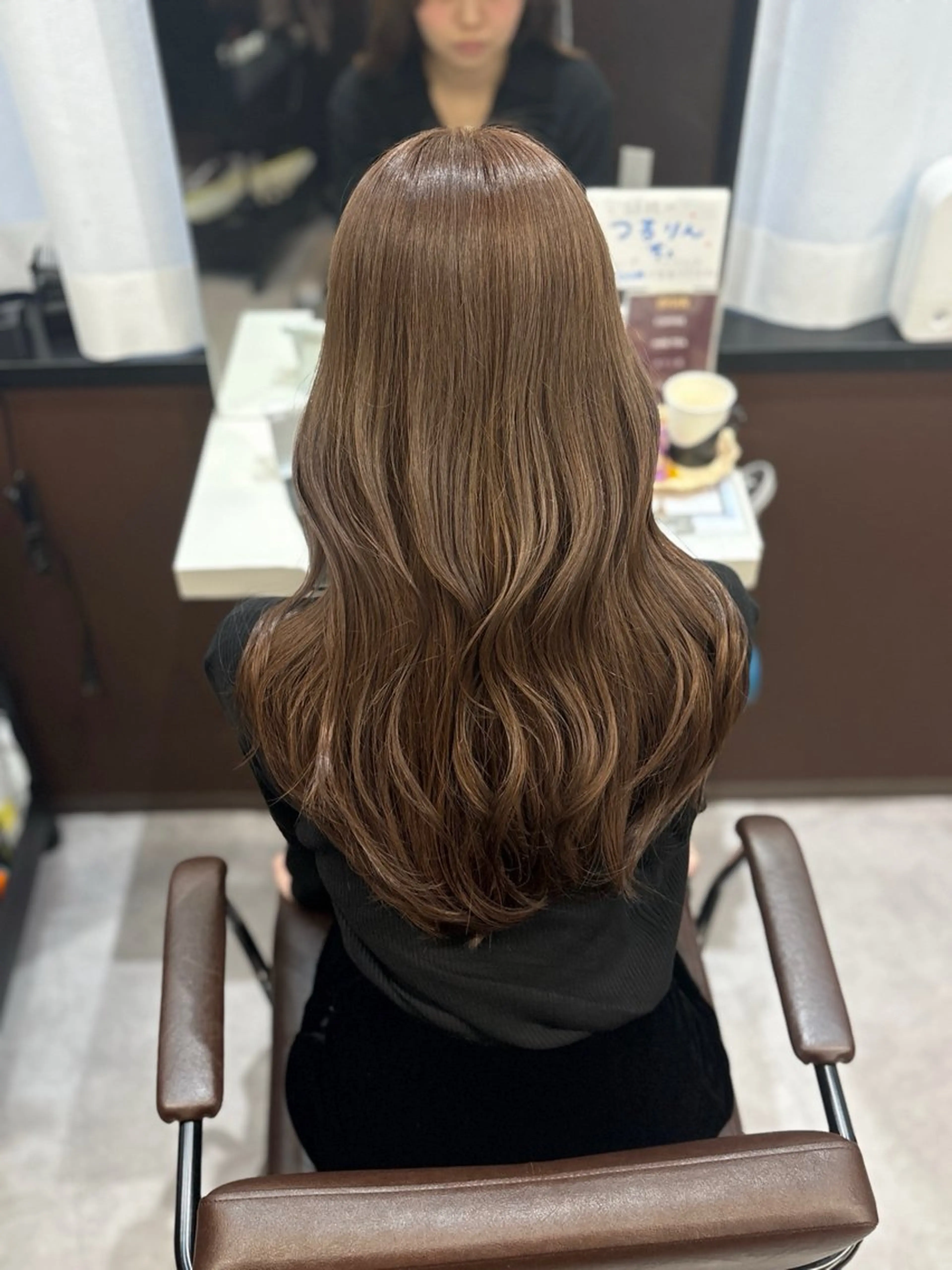 ロング カラー 韓国×髪質改善カラー 💎hinaのヘアスタイル