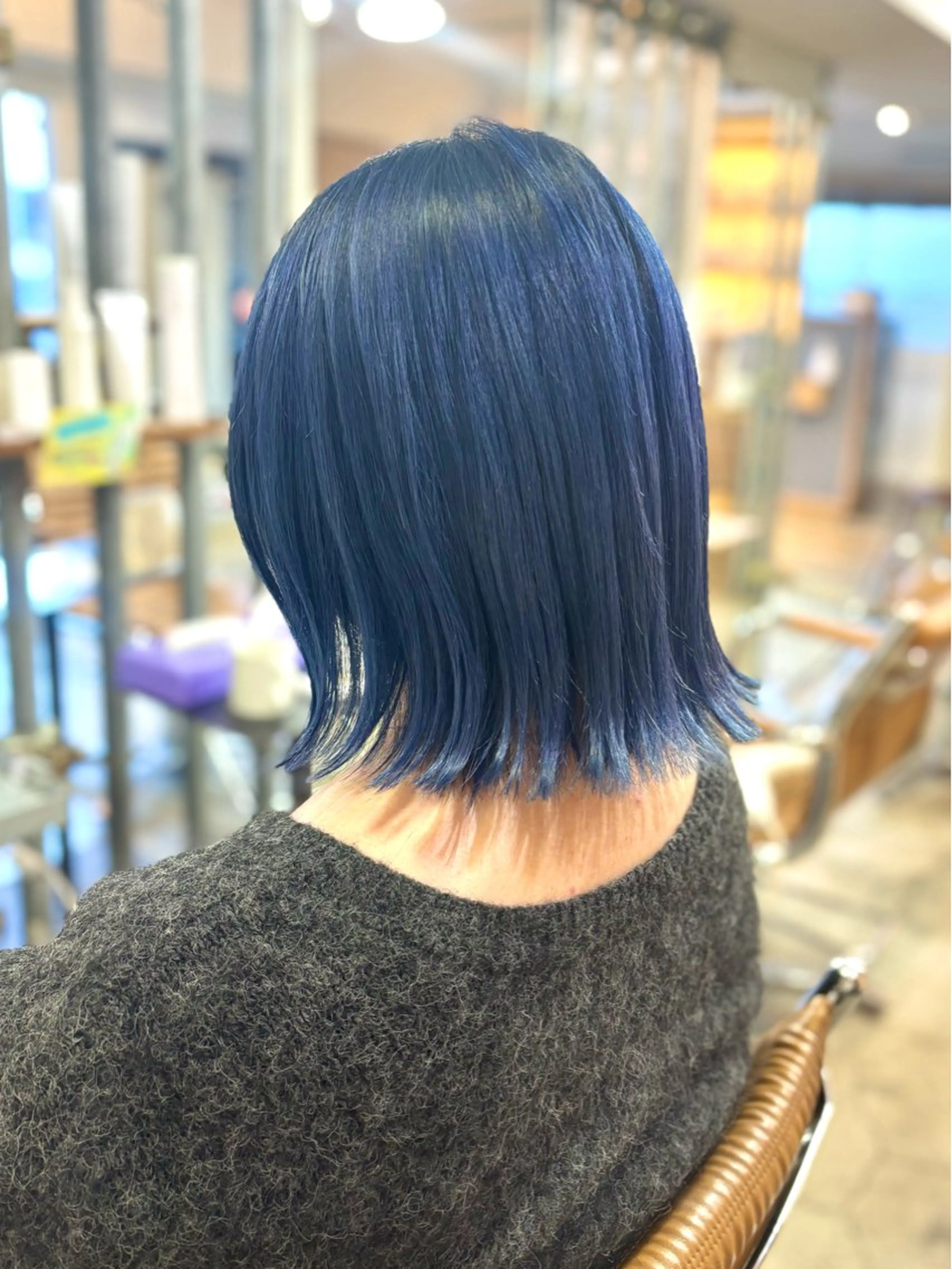 ミディアム カラー カット 縮毛矯正 トリートメント 髪質改善/ヘアケア coiiはしもとはなのヘアスタイル